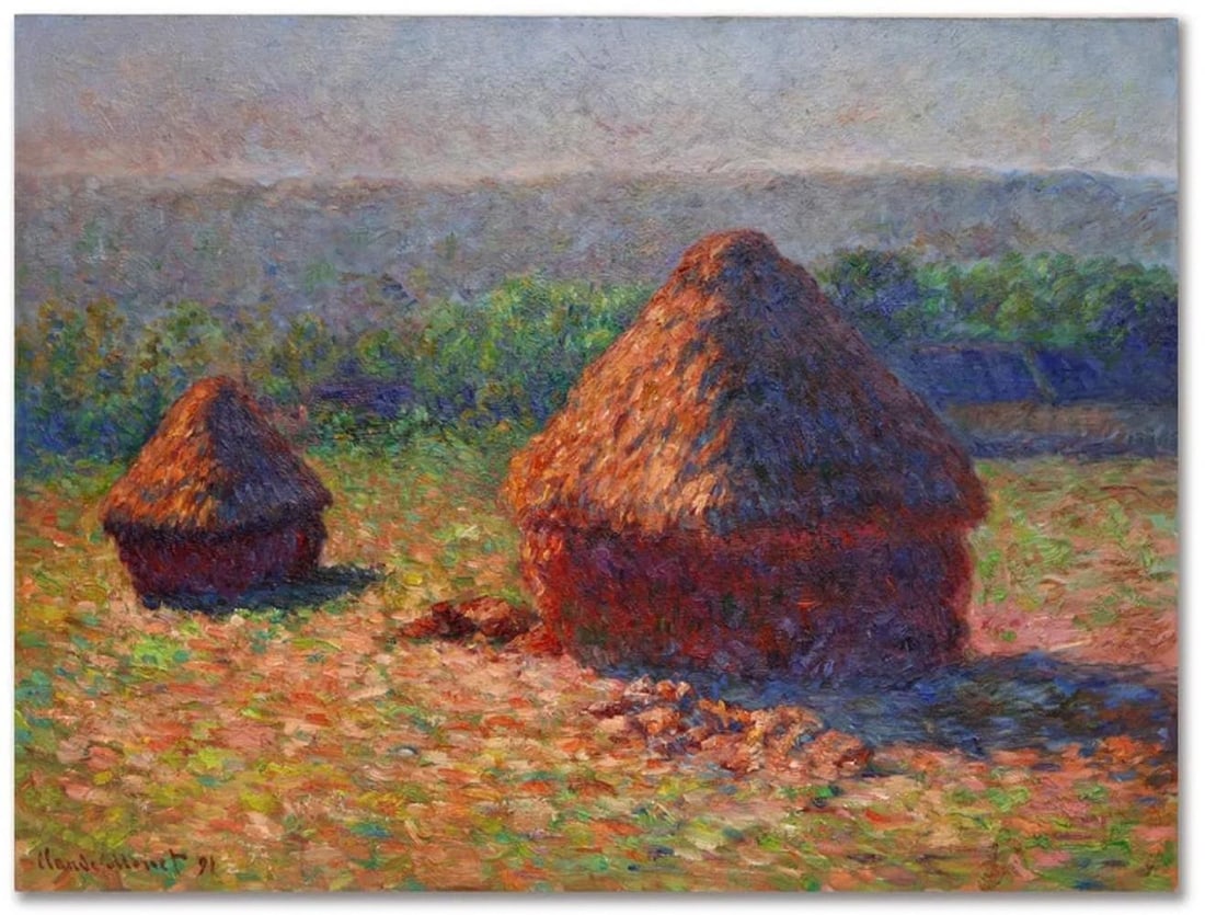 Claude Monet (1840-1926), Attributed to, Oil on Canvas: CLAUDE MONET (1840-1926), ATTRIBUTED TO, OIL ON CANVAS Dimensions: Image size: 60 x 80.3 cm. All measured values are appro x imate. Provenance and Authenticity: This painting is presented in the manne