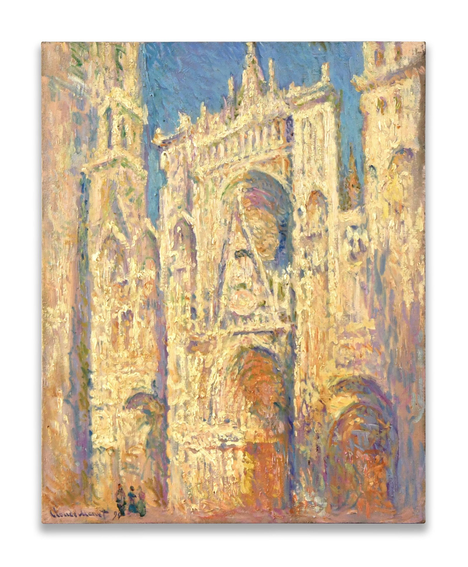 Claude Monet (1840-1926), Attributed to, Oil on Canvas: CLAUDE MONET (1840-1926), ATTRIBUTED TO, OIL ON CANVAS Dimensions: Image size: 53.5 x 41.8 cm. All measured values are appro x imate. Provenance and Authenticity: The work is presented unframed, with