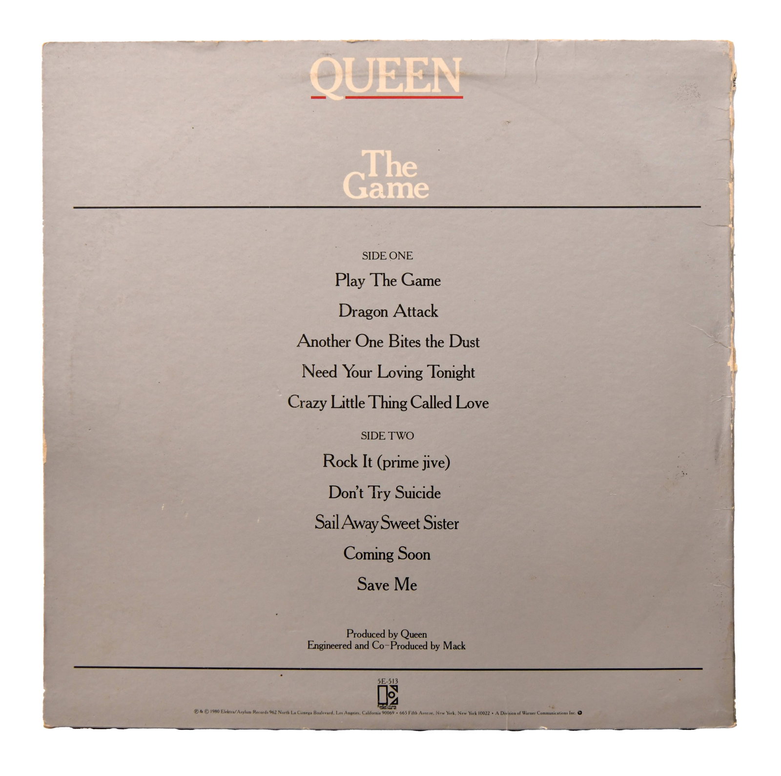 Queen fully signed The Game LP - 2