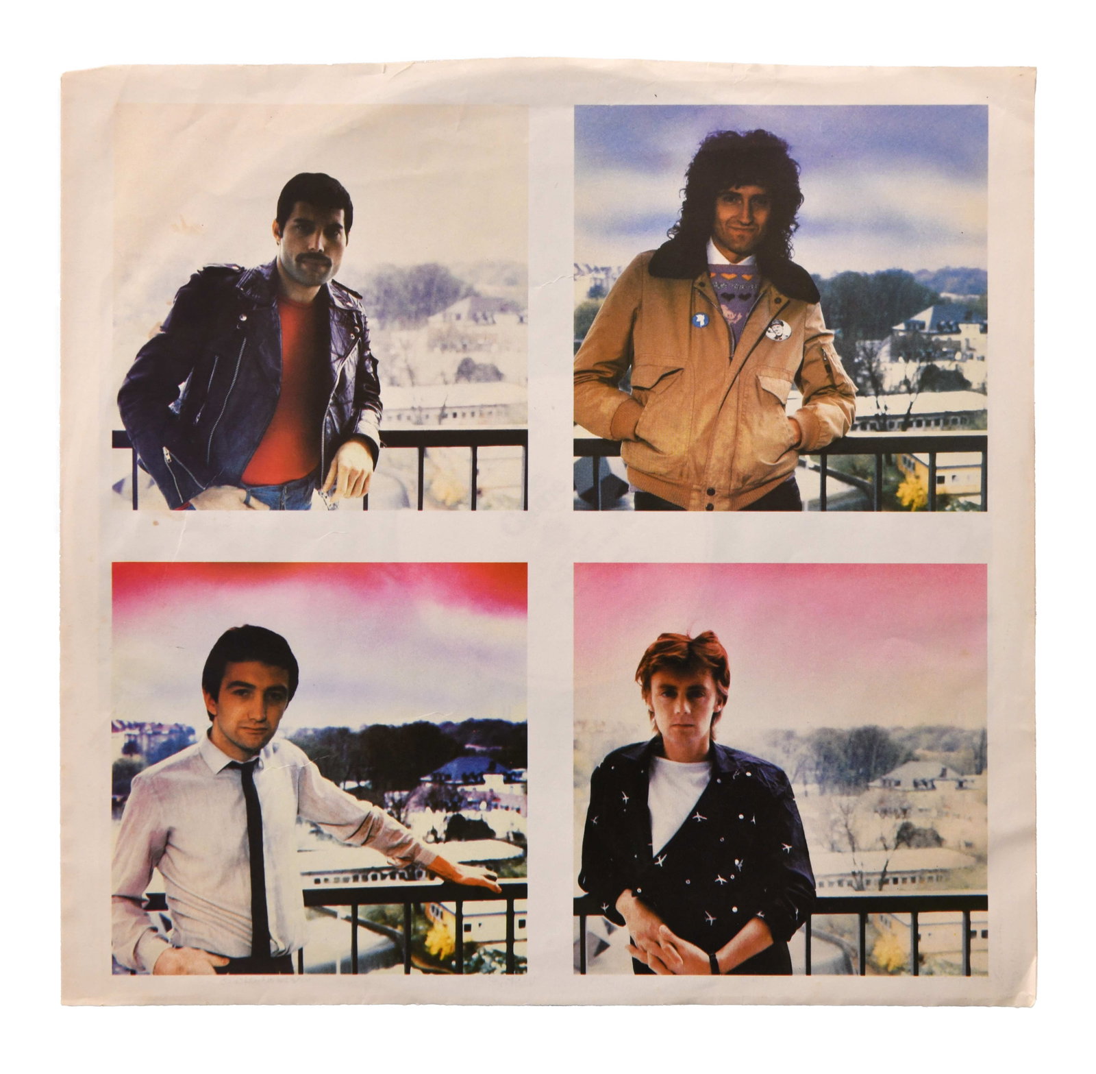 Queen fully signed The Game LP - 3