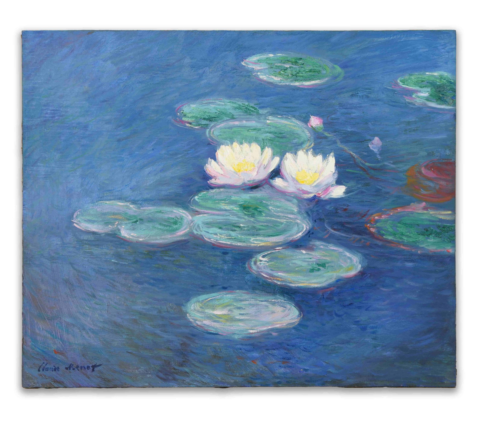 Claude Monet (1840-1926), Attributed to, Oil on Canvas: CLAUDE MONET (1840-1926), ATTRIBUTED TO, OIL ON CANVAS Dimensions: Image size: 60 x 49.3 cm. All measured values are appro x imate. Provenance and Authenticity: This painting is presented in the manne