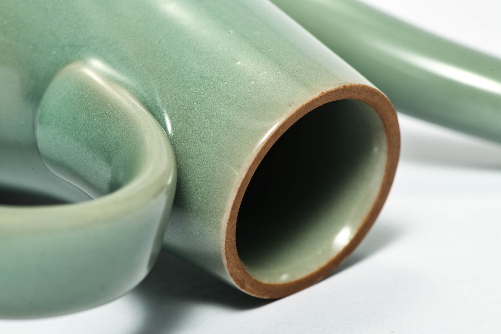 A celadon-glazed ewer - 5