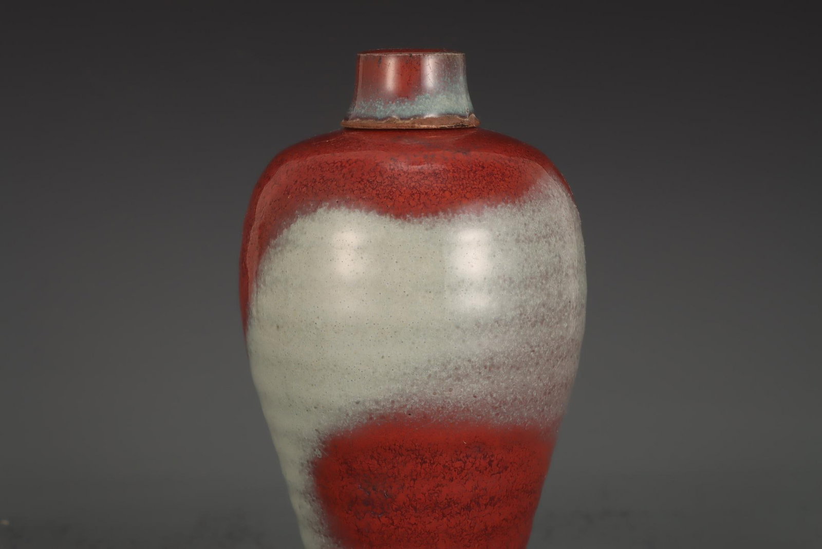 A Jun Ware Purple Splashed Meiping Vase - 3