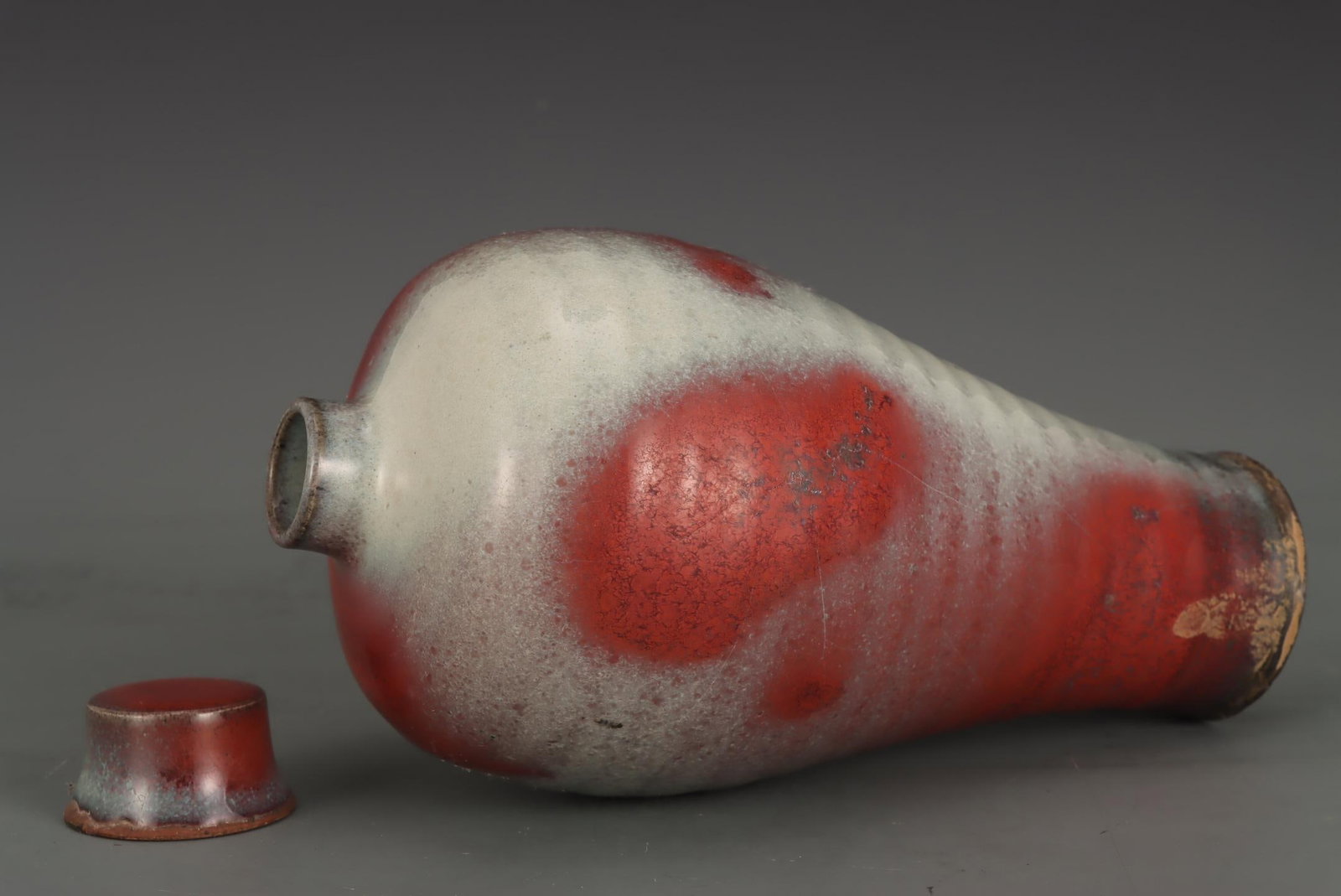 A Jun Ware Purple Splashed Meiping Vase - 6