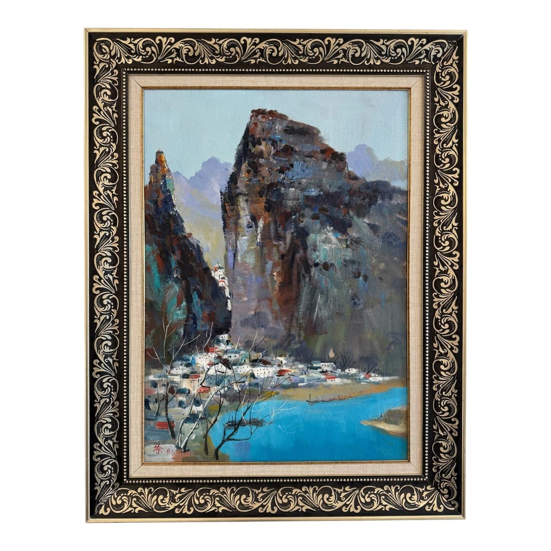 A Chinese Painting: A Chinese Painting. Dimensions:69 cm x 49 cm
