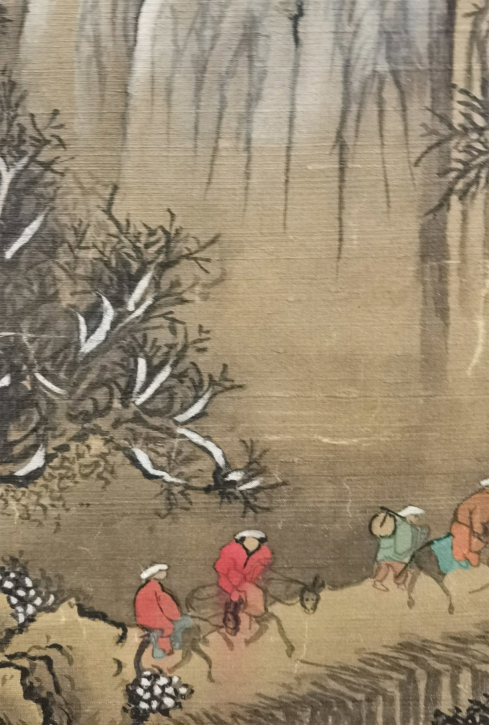 A Hanging Scroll Depicting Landscape - 7