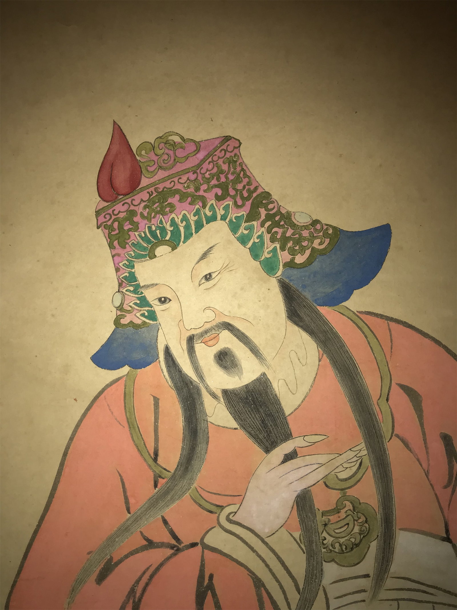 A Hanging Scroll Depicting Auspicious Theme - 6