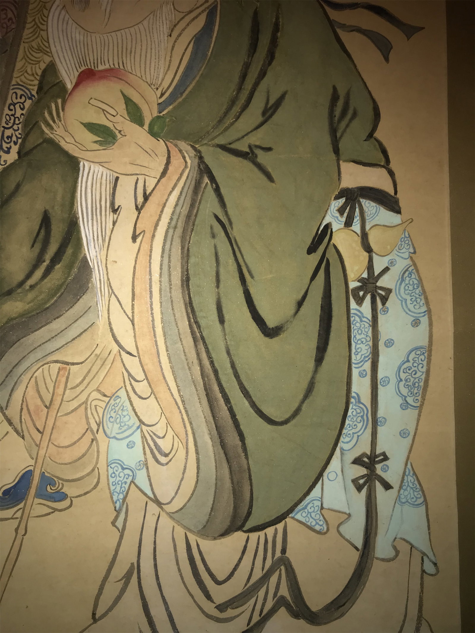 A Hanging Scroll Depicting Auspicious Theme - 8