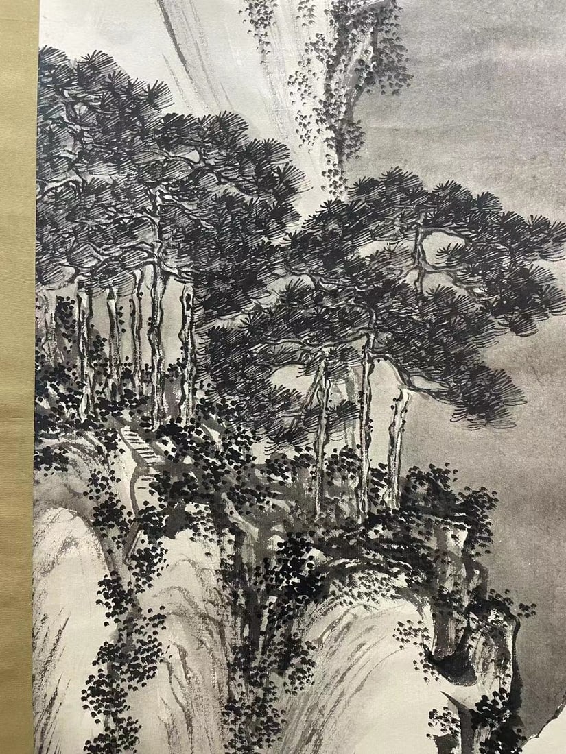 A Hanging Scroll Depicting Landscape - 5