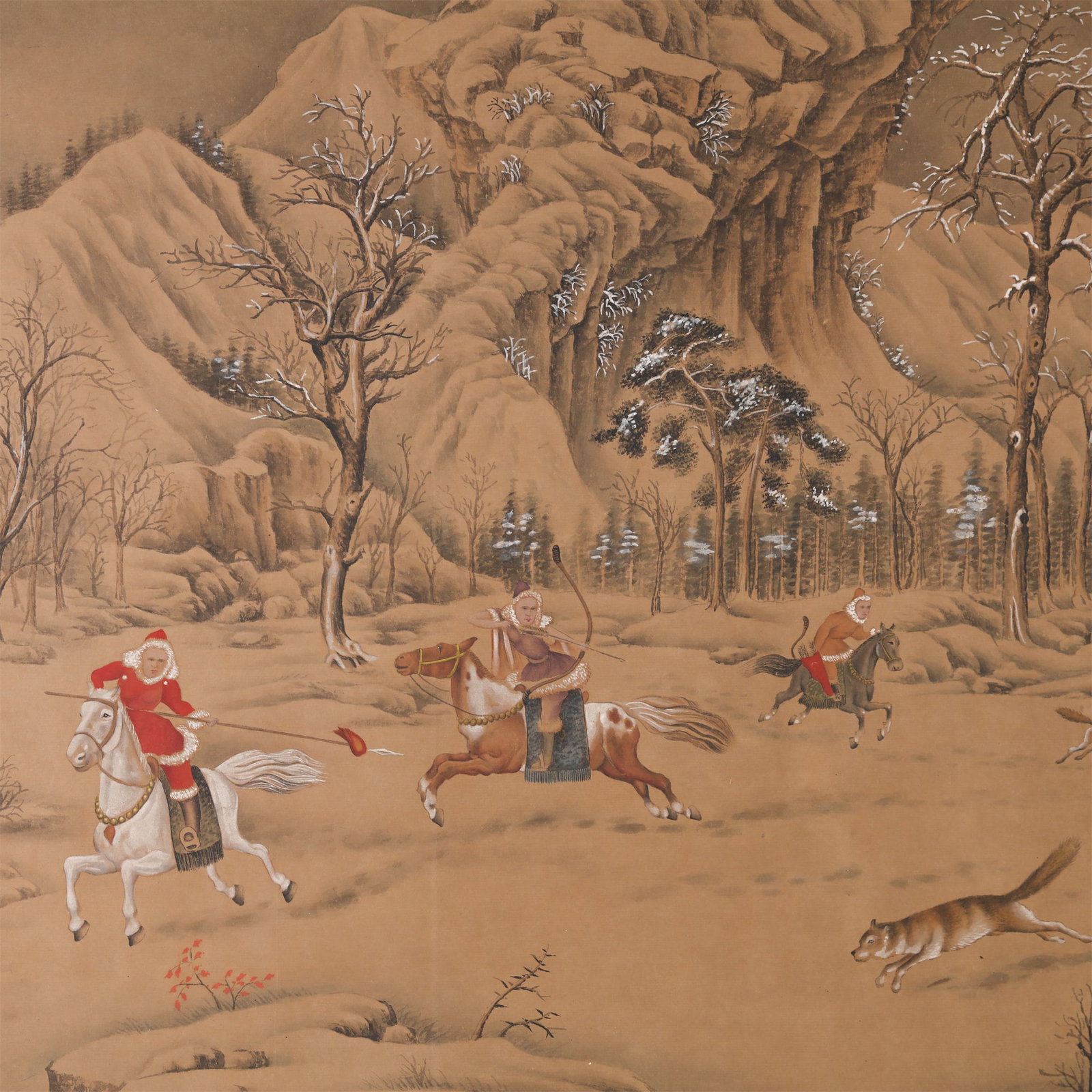 A Handscroll Depicting Archery Scene - 2