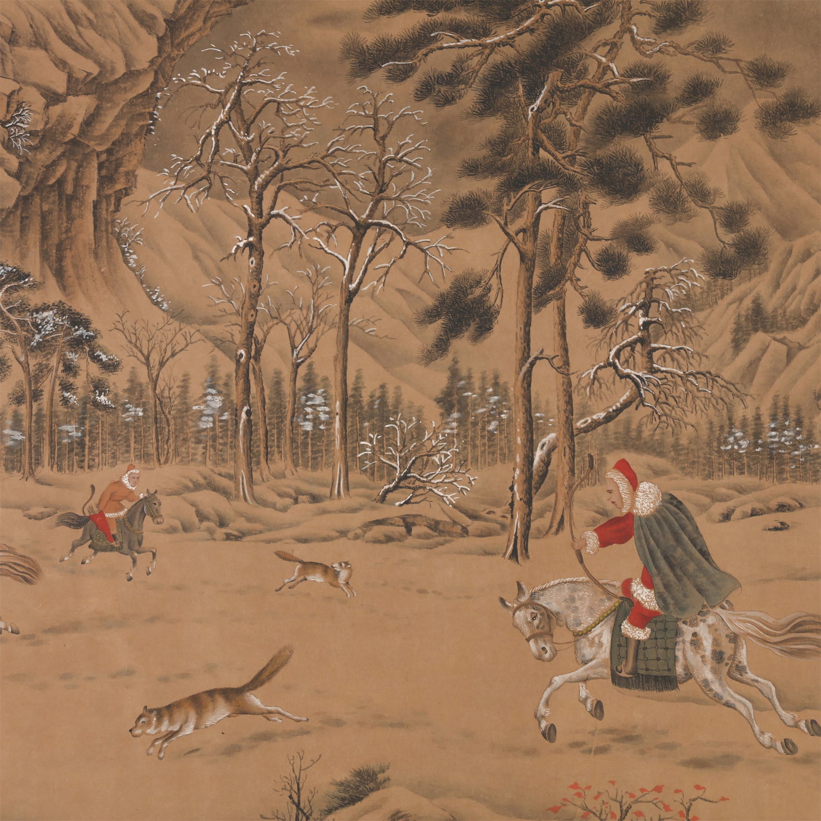 A Handscroll Depicting Archery Scene - 3