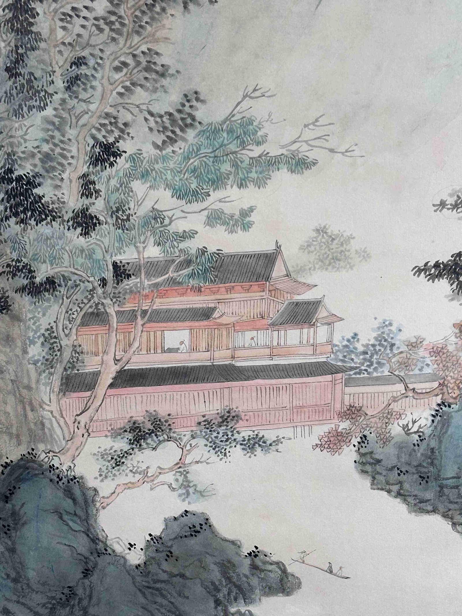 A Hanging Scroll Depicting Landscape - 5
