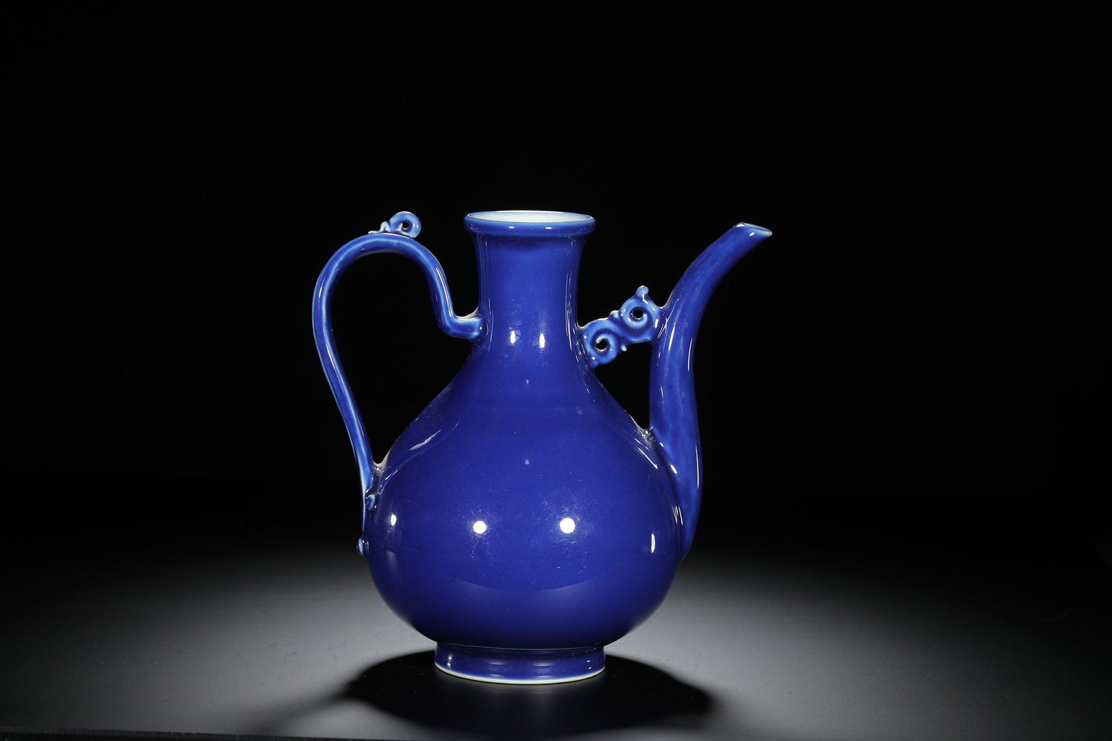 Blue-Glazed Ewer - 6