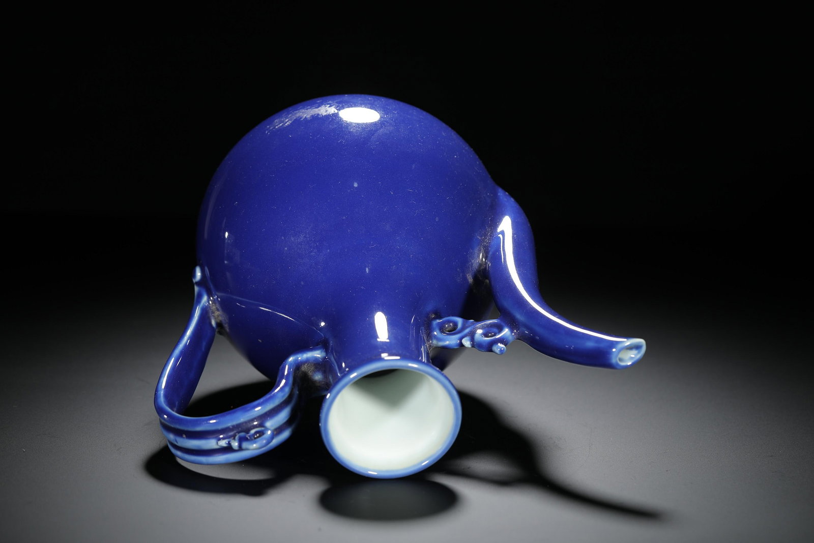 Blue-Glazed Ewer - 8