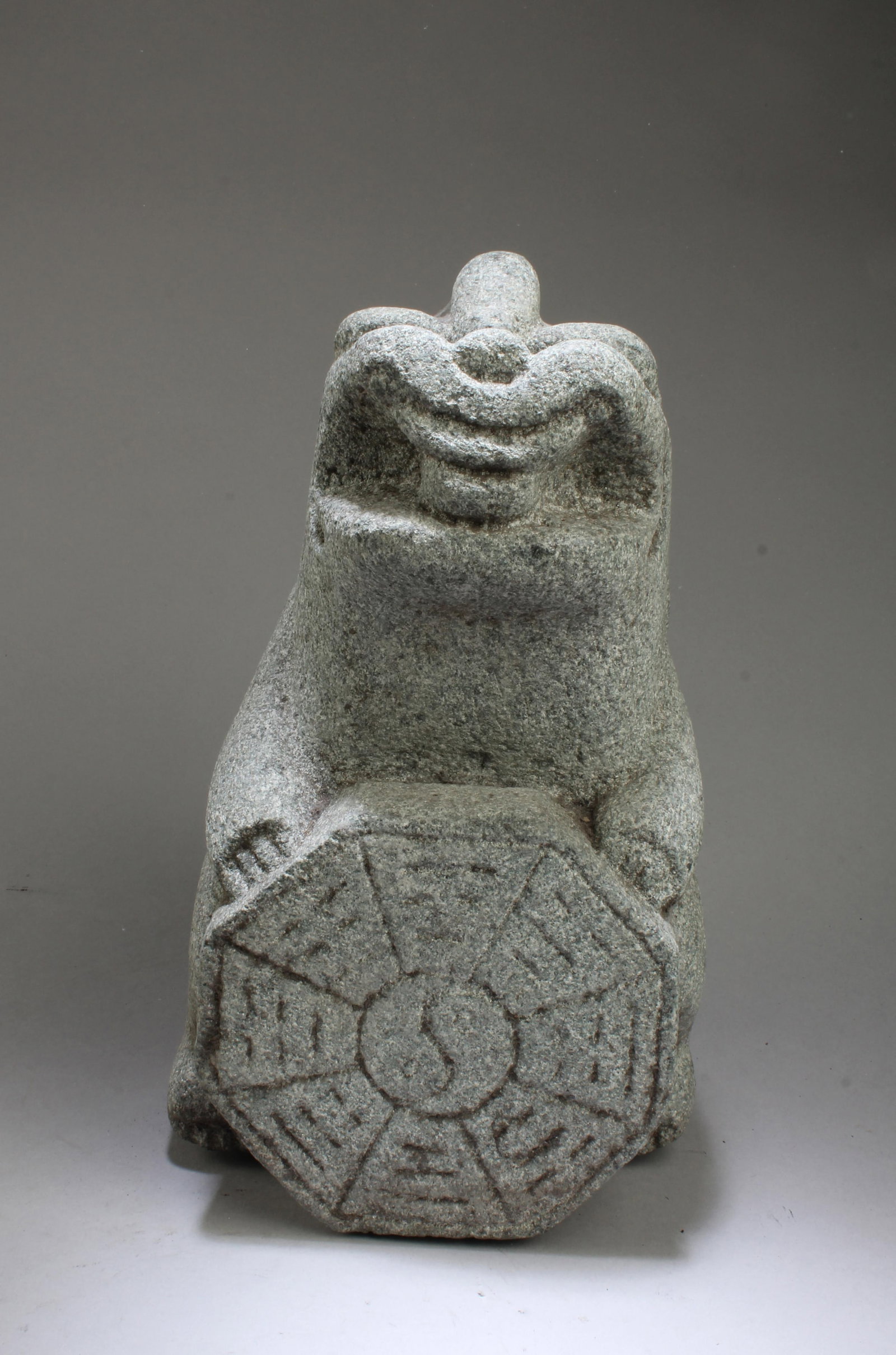 Chinese Stone Foo Lion Statue (1 of 7)