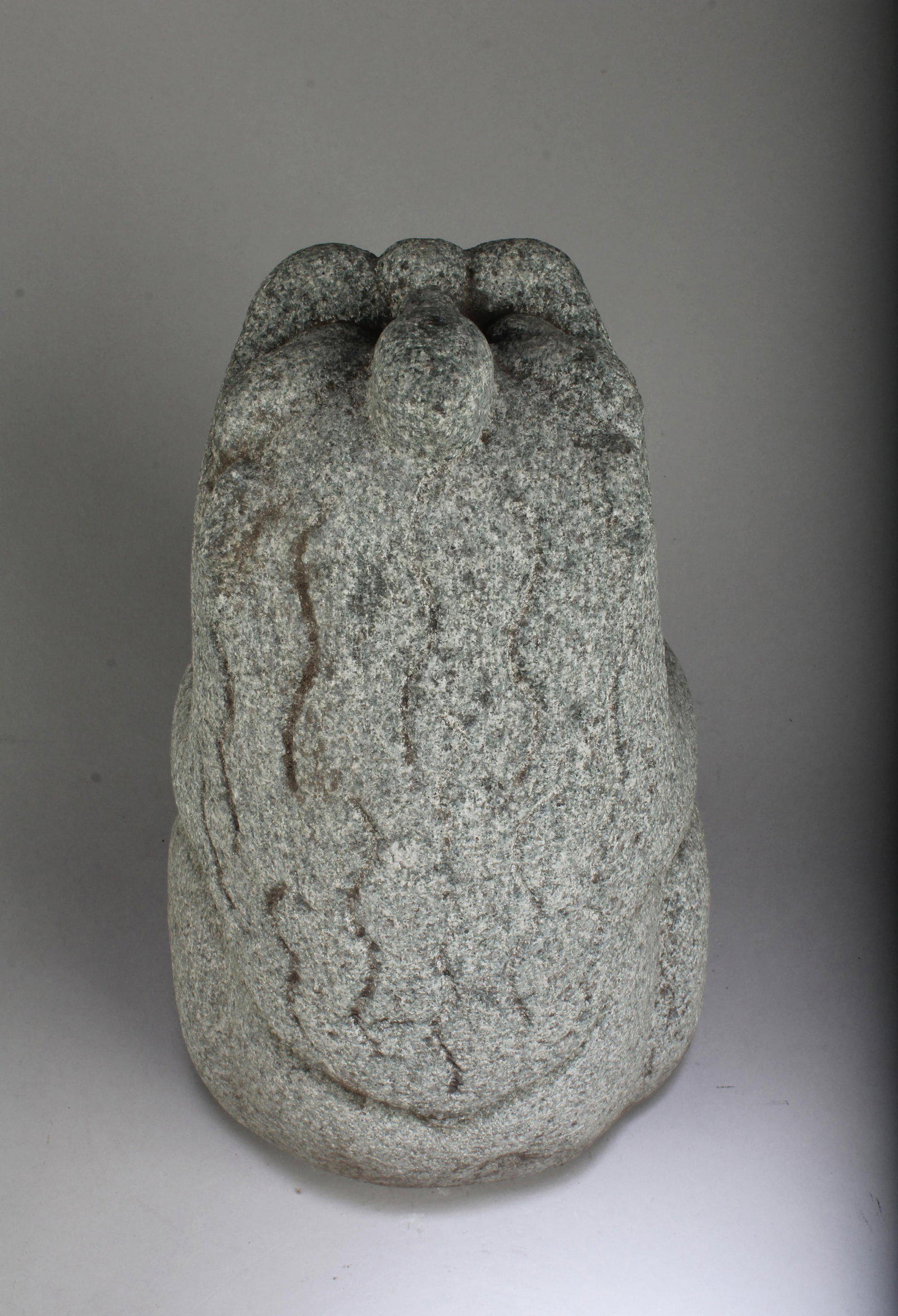 Chinese Stone Foo Lion Statue - 6