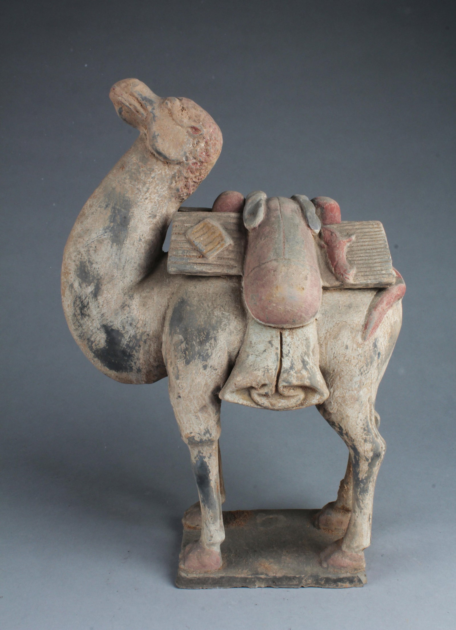 Chinese Pottery Camel Statue (1 of 3)