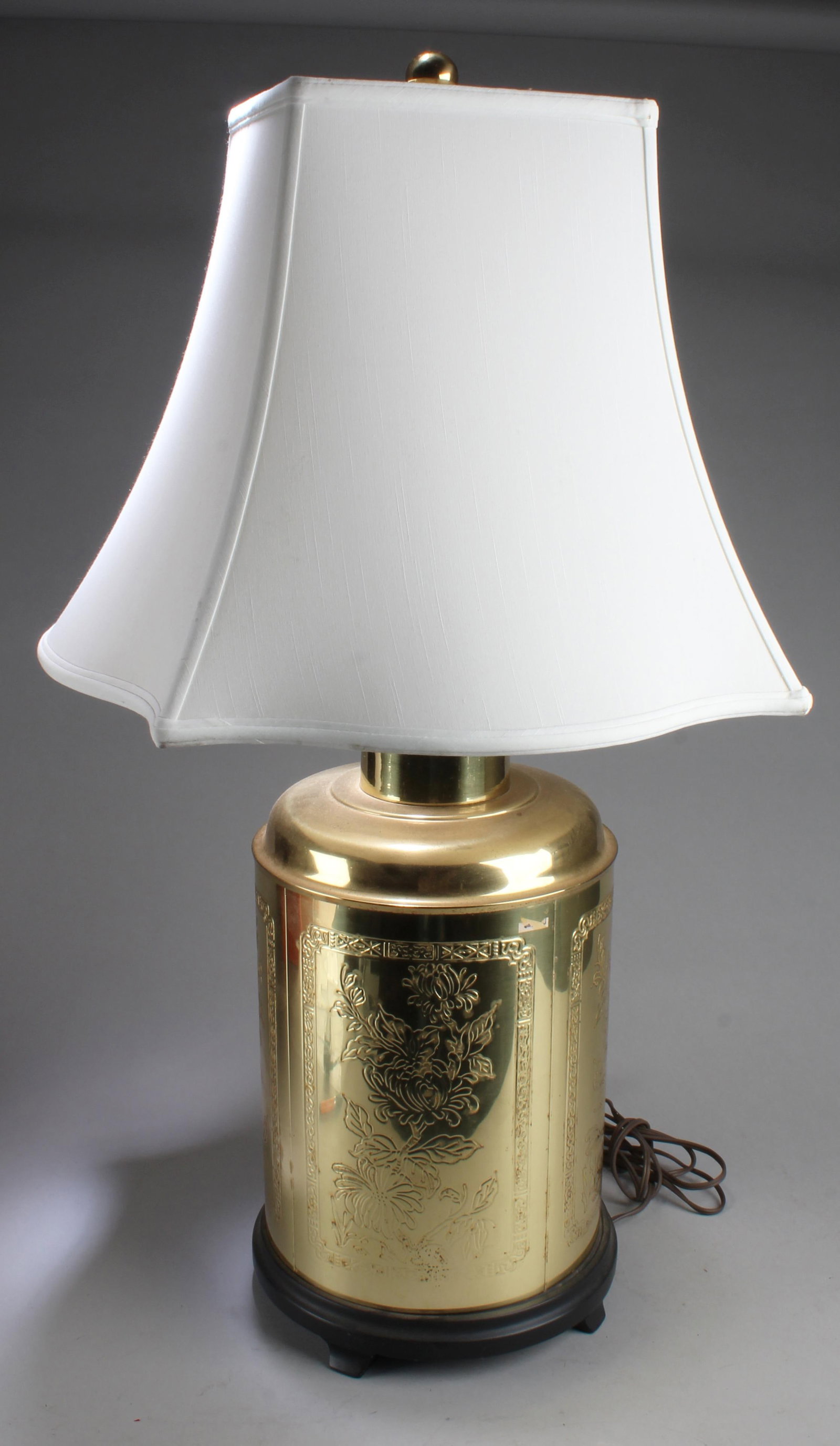 A Table Lamp with White Color Shade (1 of 3)
