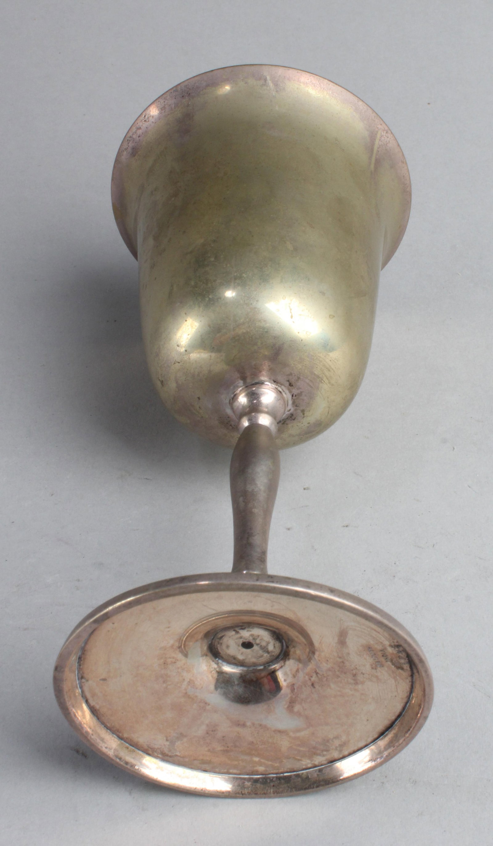 A Silver-Plated Wine Cup - 4