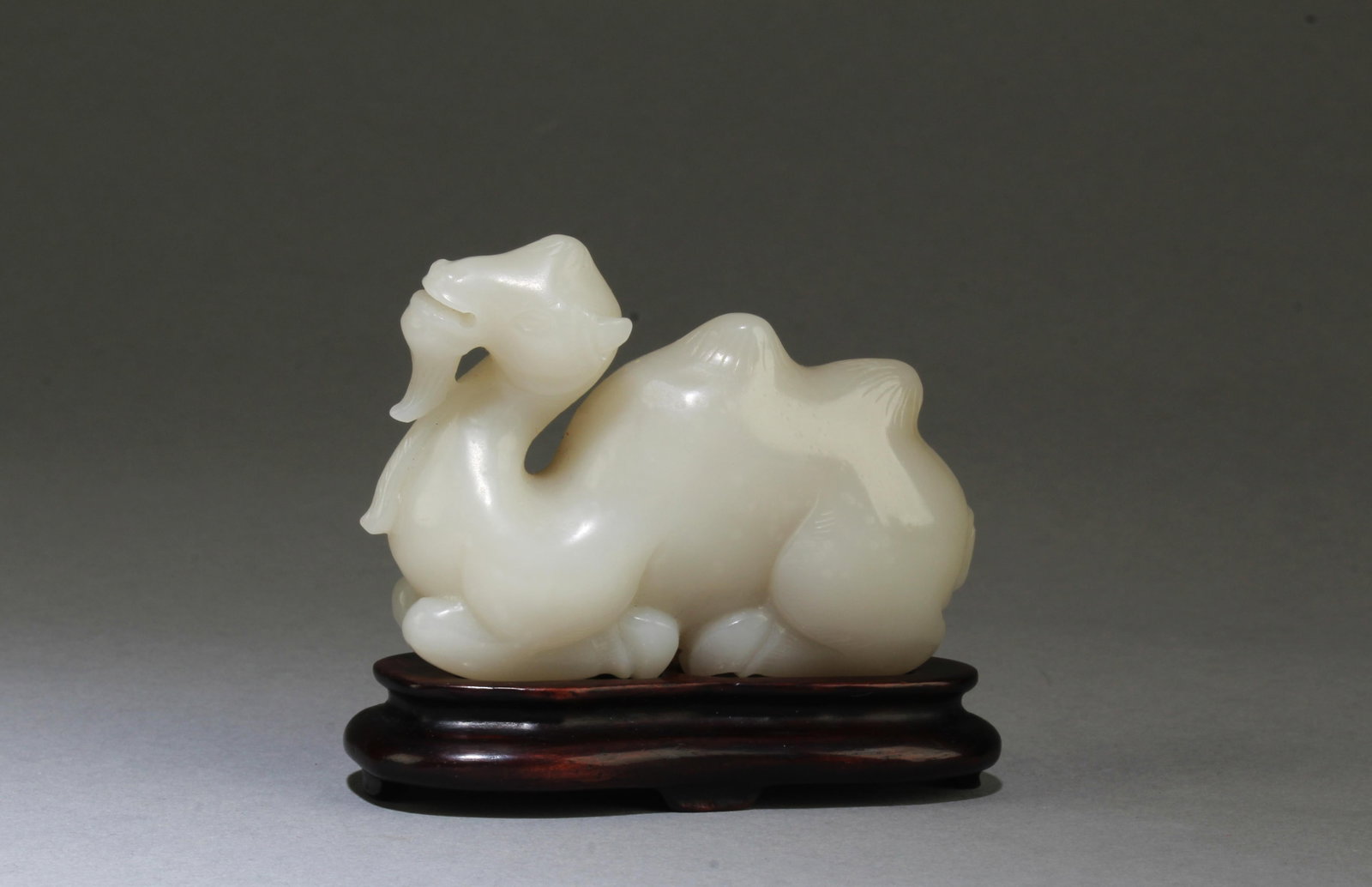 Chinese Carved Hetian Jade Figurine (1 of 5)