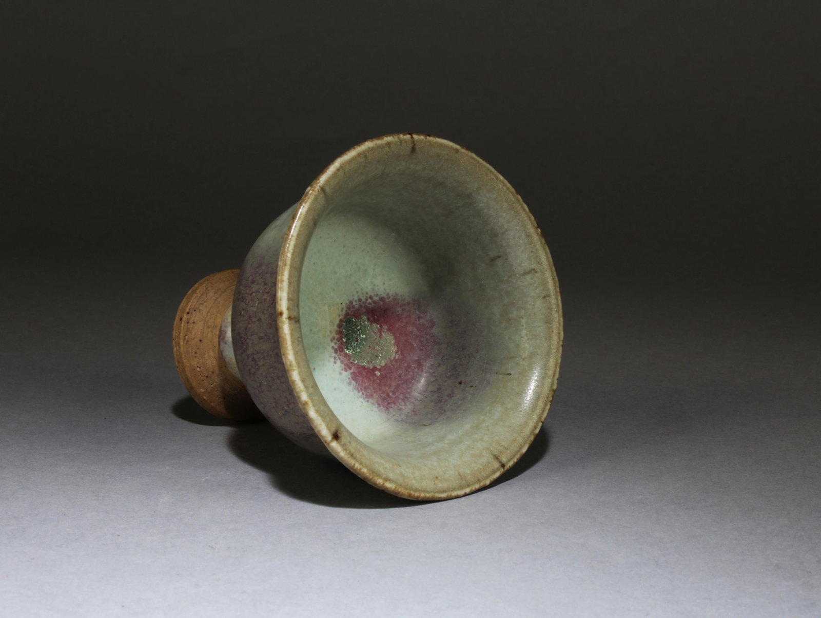 A Jun Kiln Stem Cup - 4