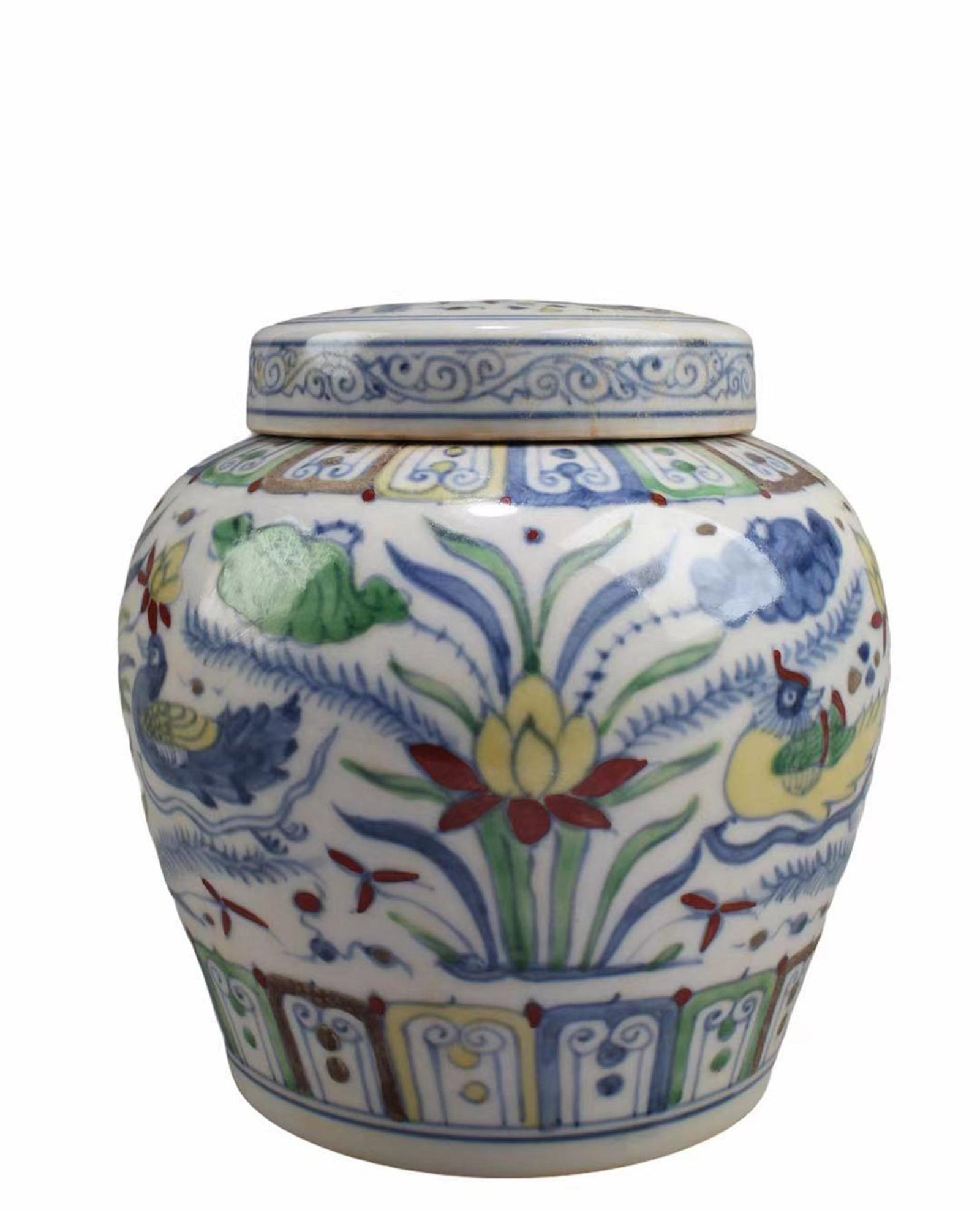 Chinese Porcelain Container (1 of 5)