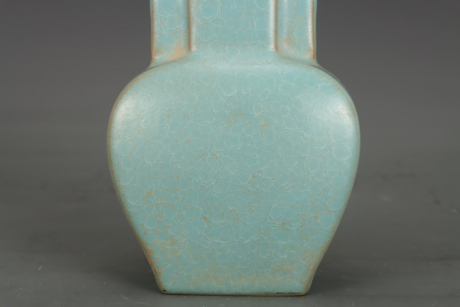 A Ru Ware Celadon Vase - 4