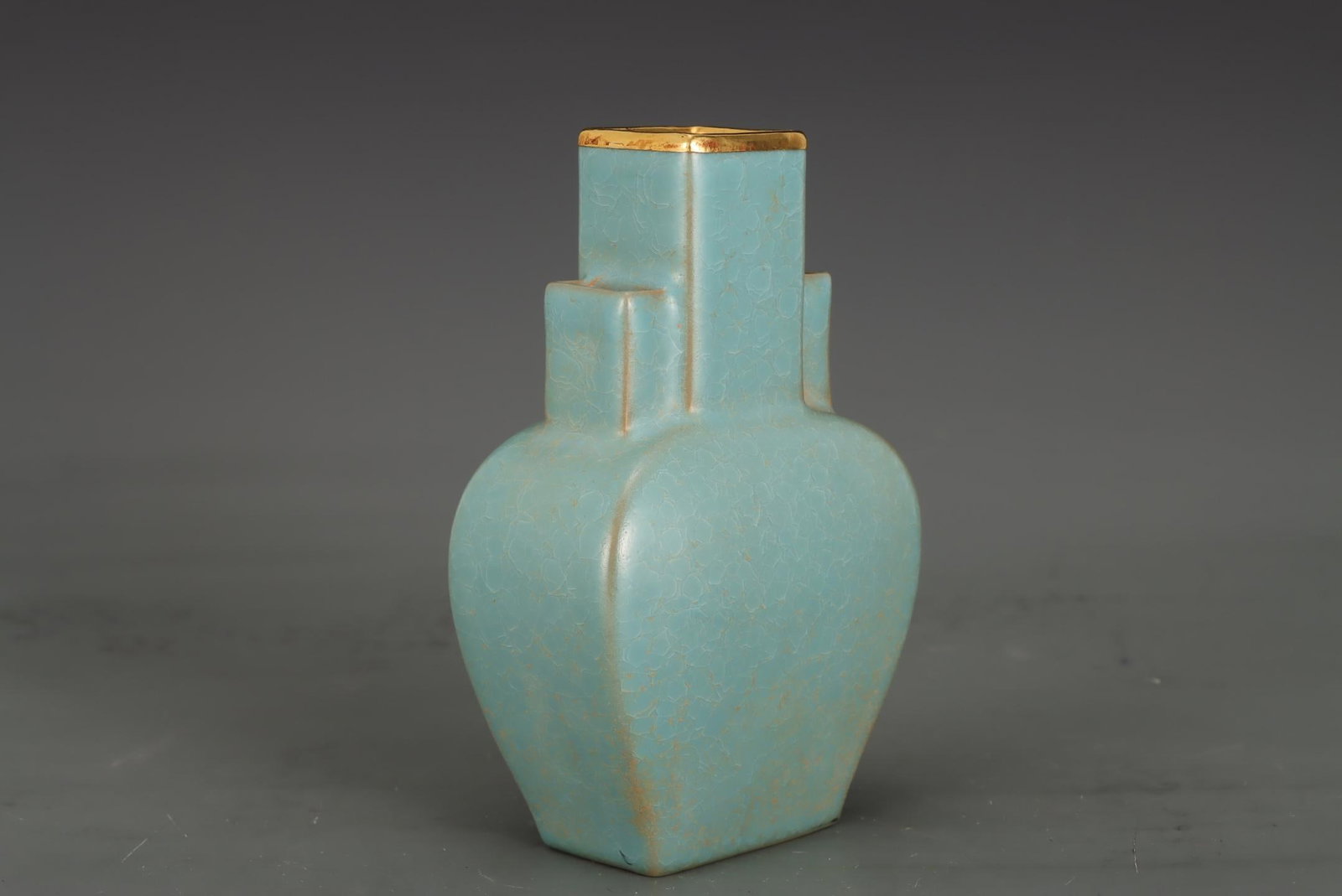 A Ru Ware Celadon Vase - 5