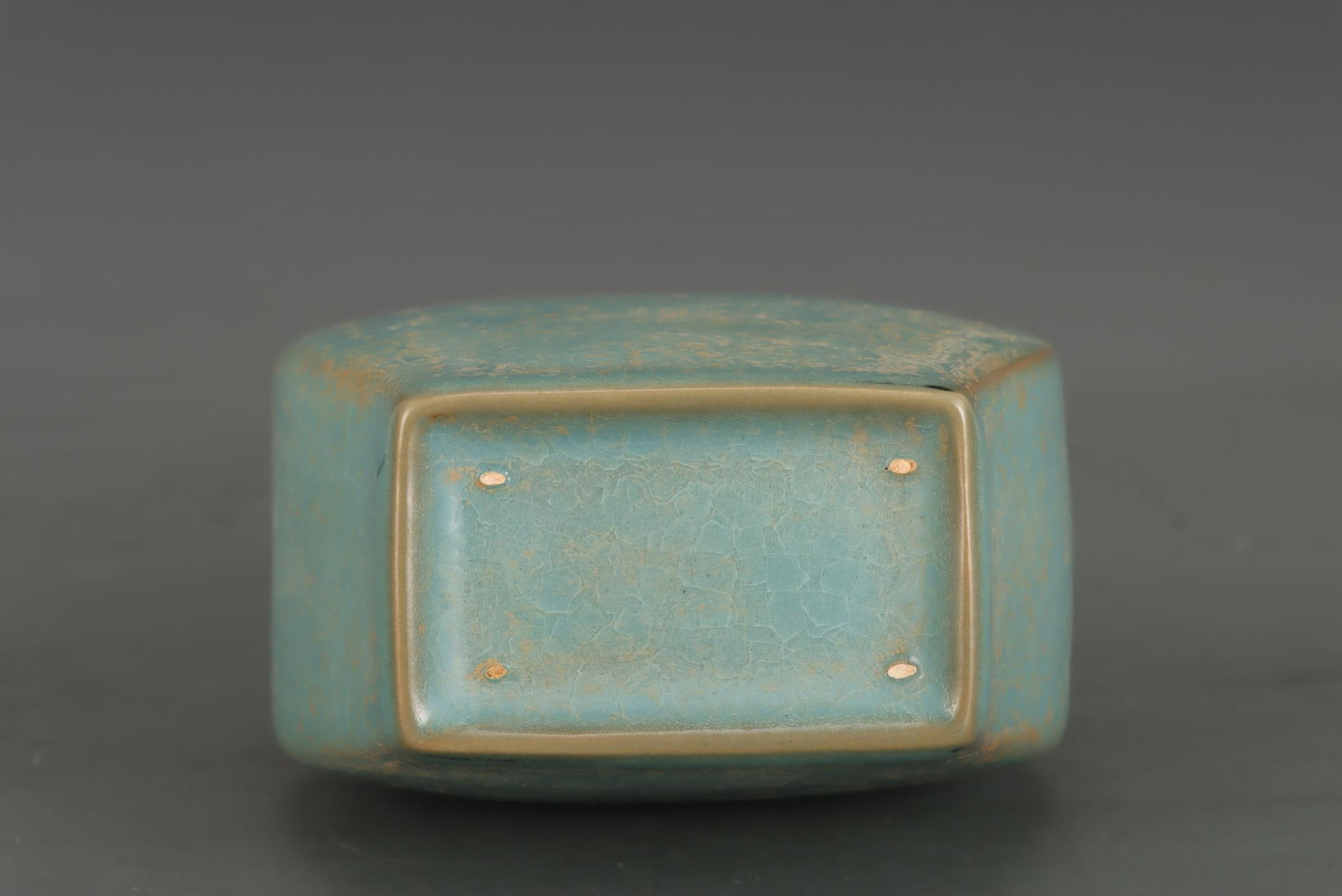 A Ru Ware Celadon Vase - 9