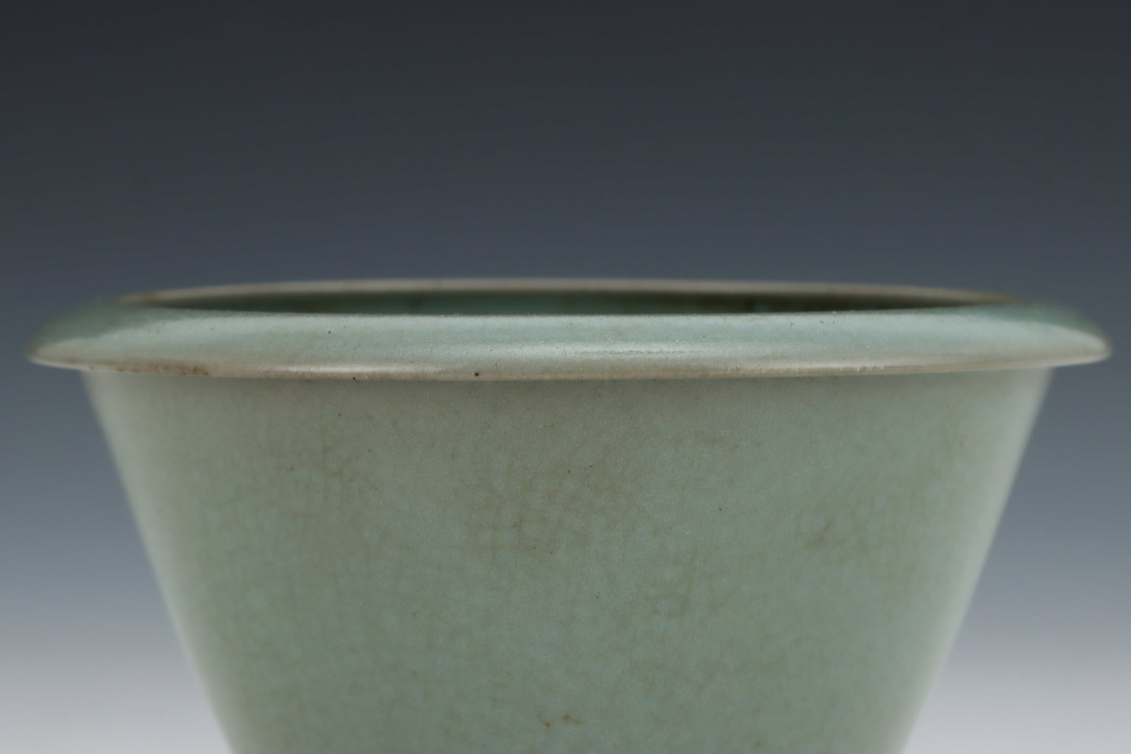 A Ru Ware Celadon Cup - 5