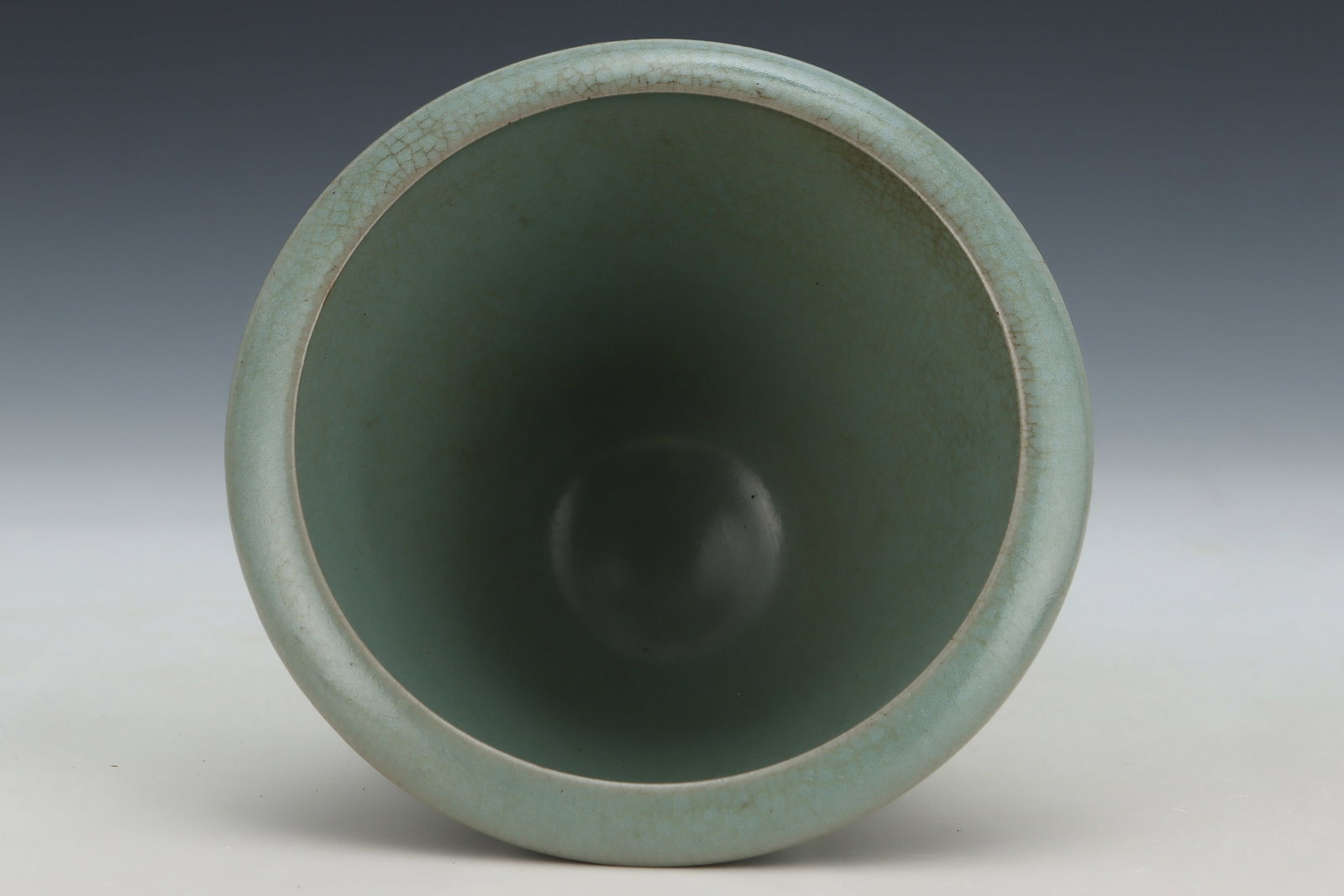A Ru Ware Celadon Cup - 7
