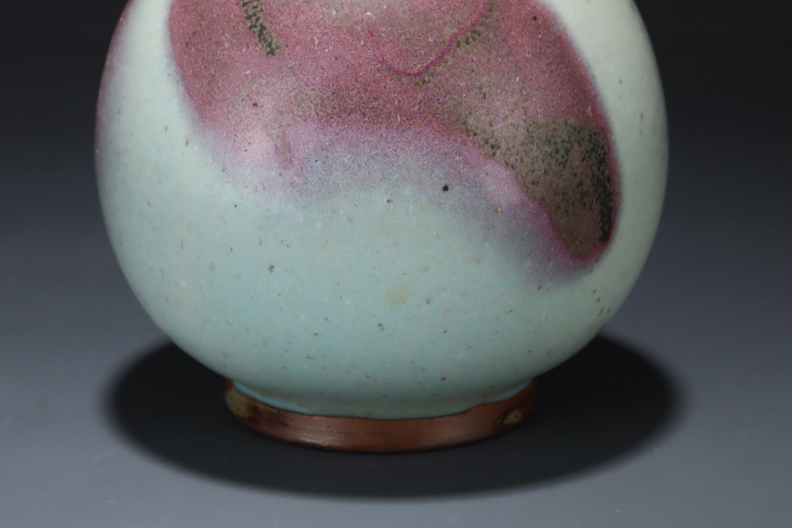 A Jun Ware Purple-Splashed Porcelain Vase - 6