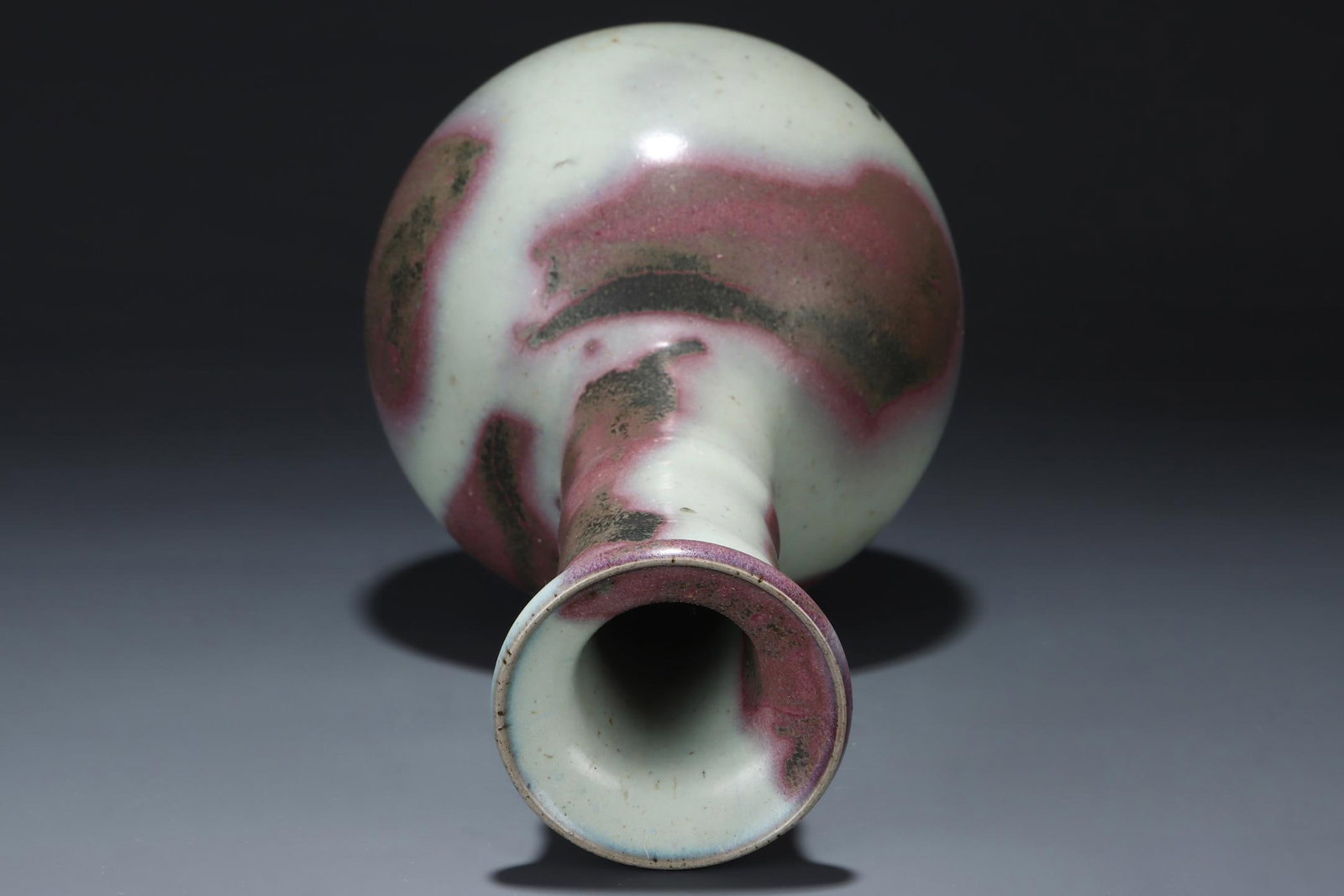 A Jun Ware Purple-Splashed Porcelain Vase - 7