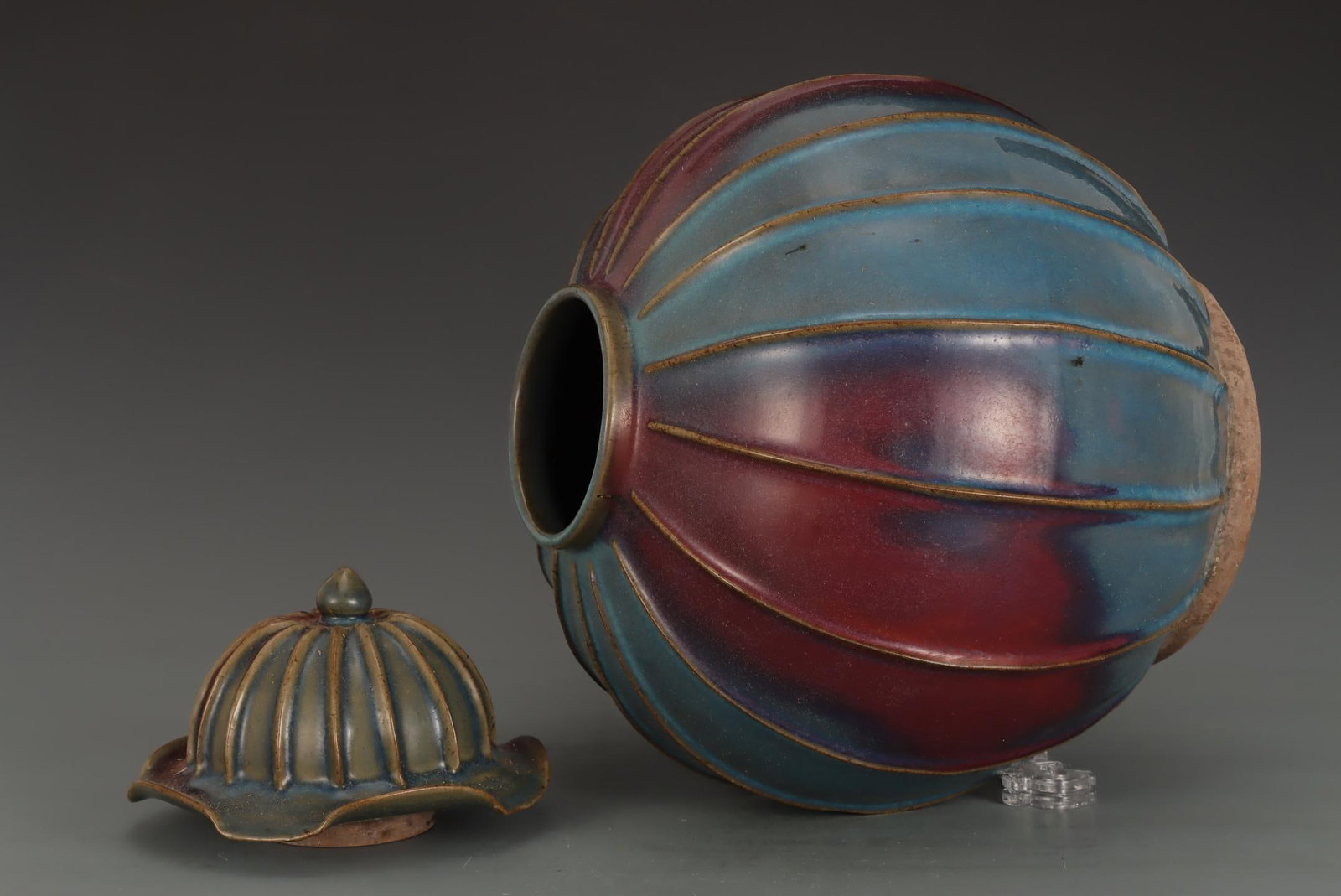 A Jun Ware Covered Jar - 6