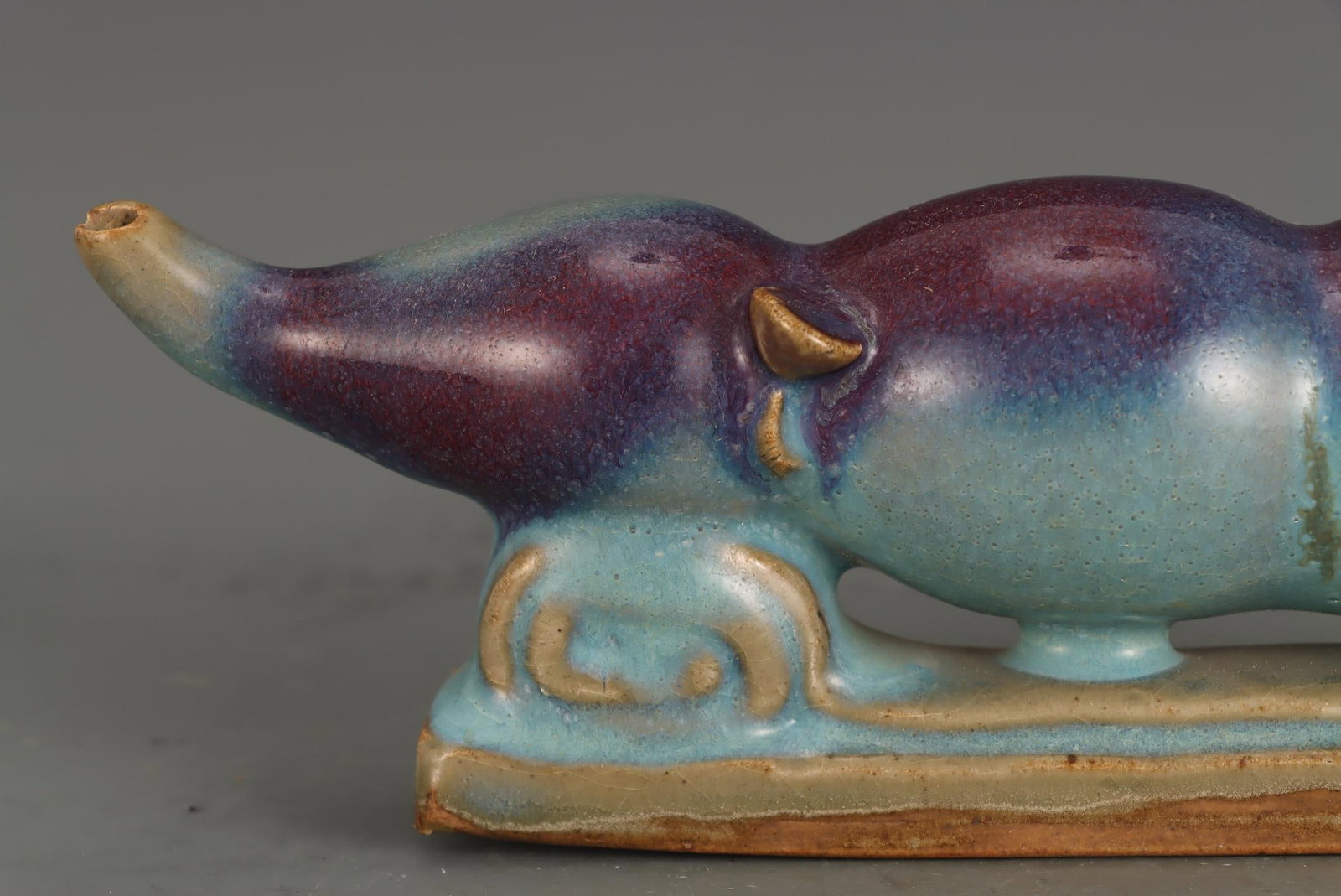 A Jun Ware Brush Rest - 3