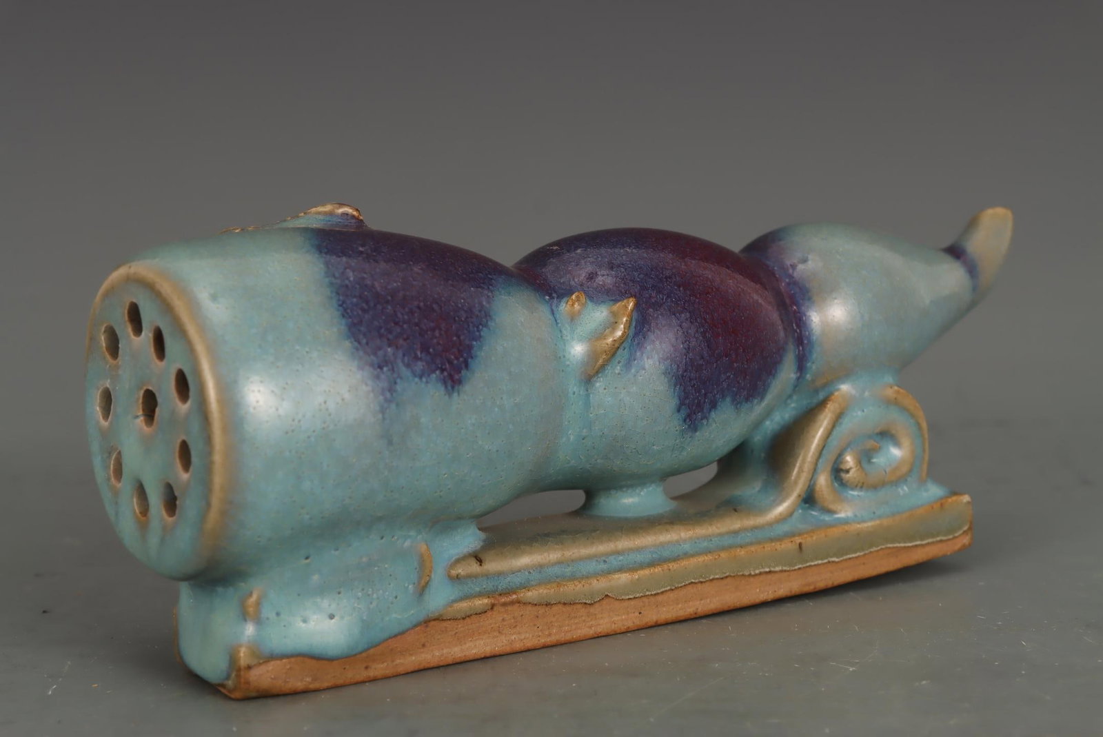 A Jun Ware Brush Rest - 5