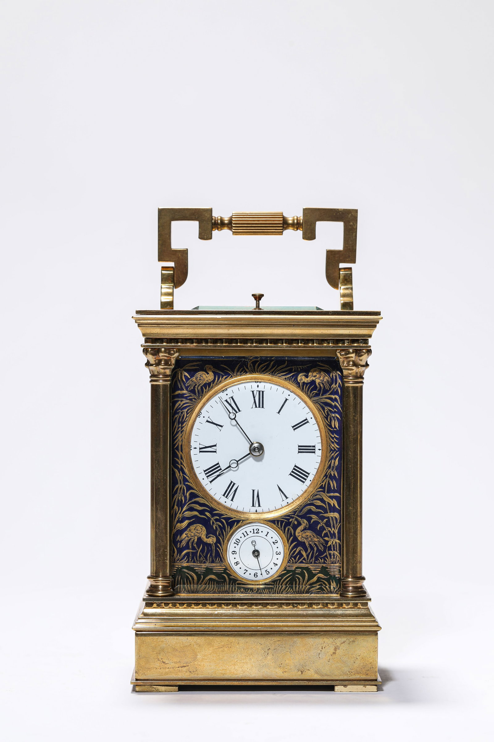 A Gilt-Bronze Carriage Clock (1 of 5)