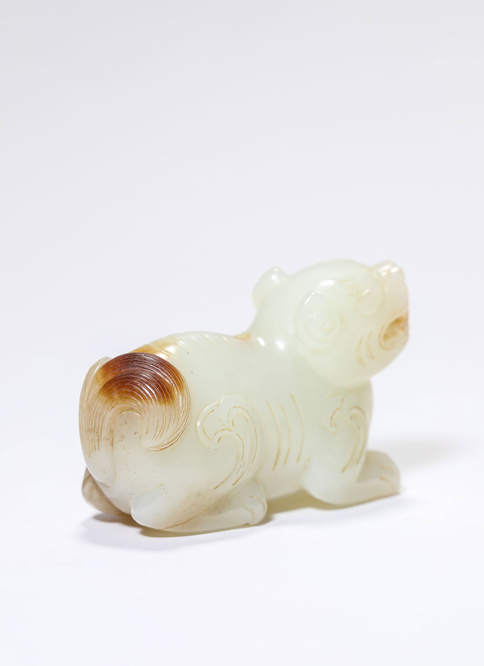 A Jade 'Auspicious Beast' - 4