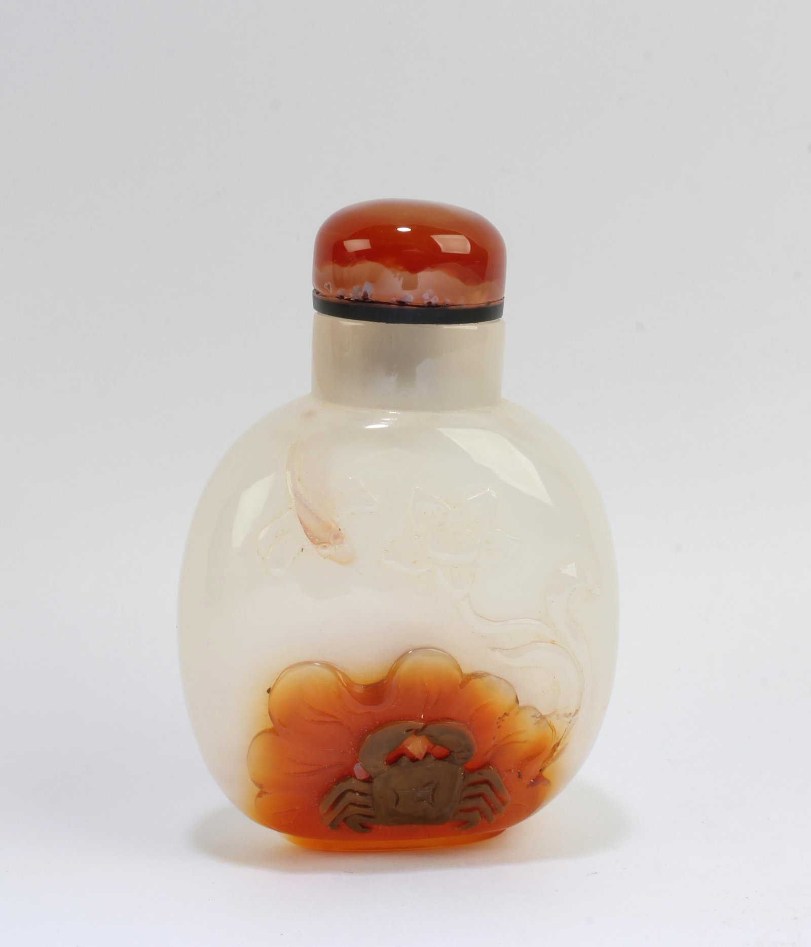 Chinese Agate Snuff Bottle (1 of 3)