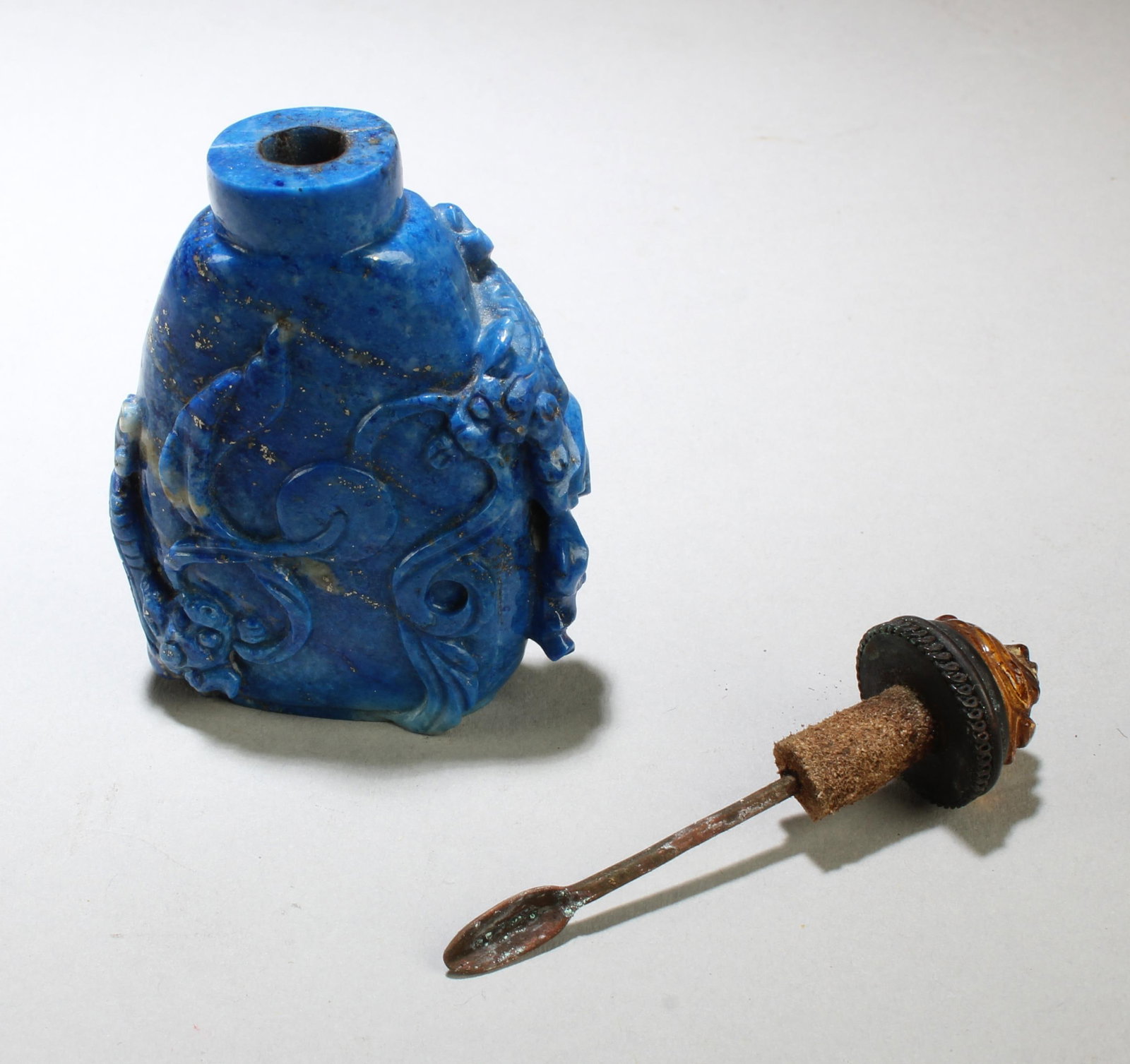A Turquoise Snuff Bottle - 3