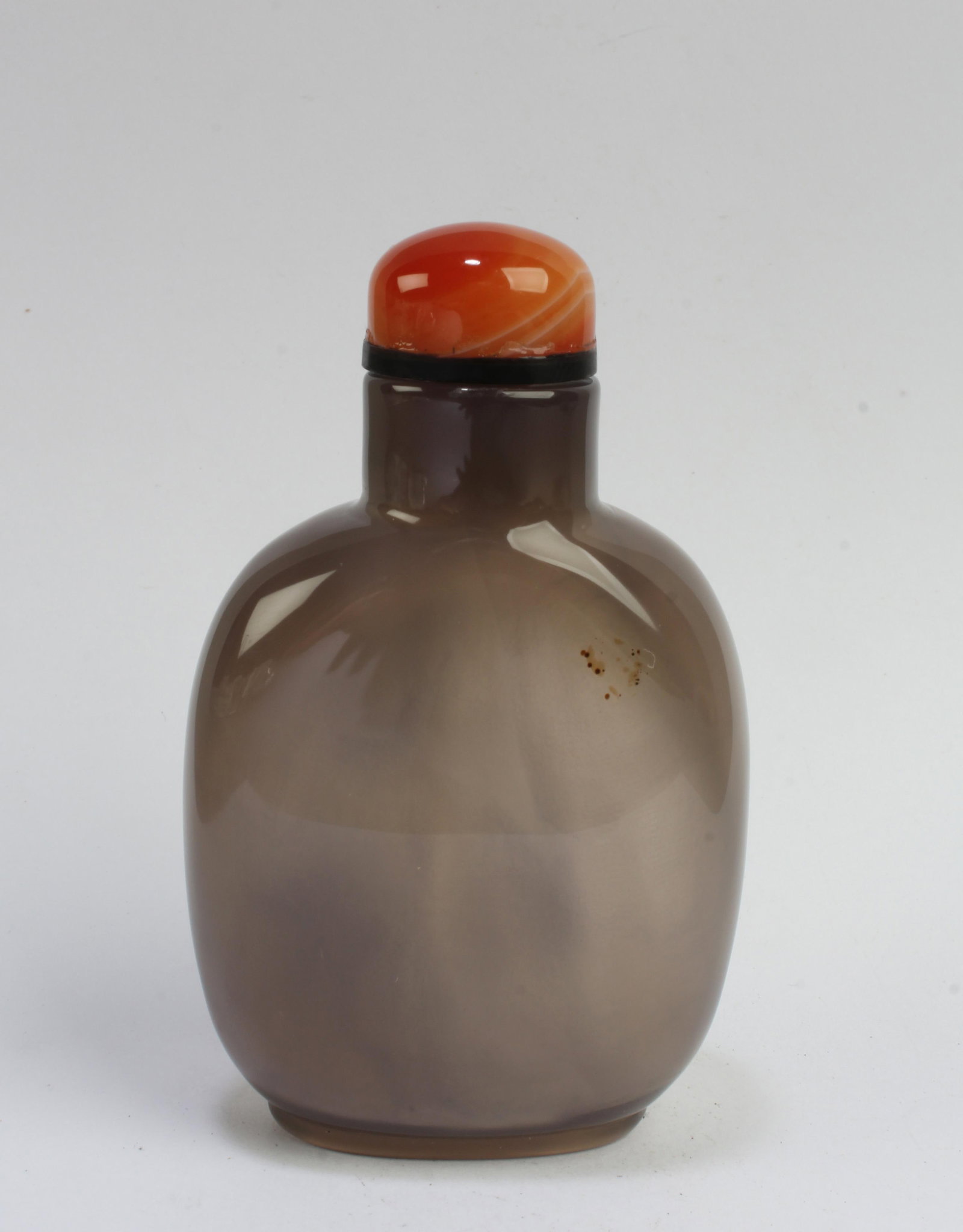 Chinese Agate Snuff Bottle - 2