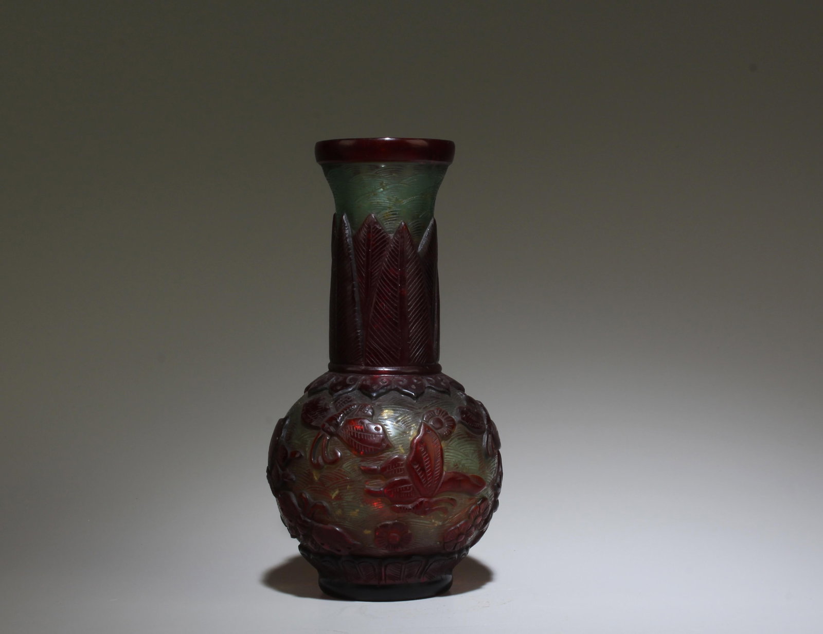 A Peking Glass Vase. (1 of 5)