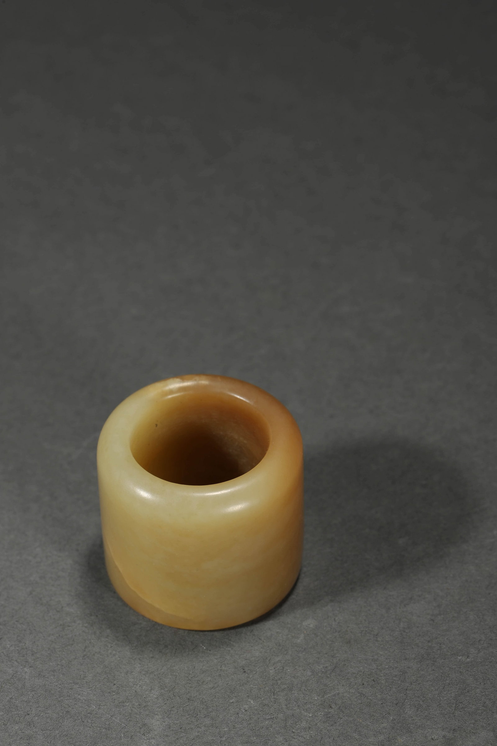 Carved Jade Thumb Ring - 4