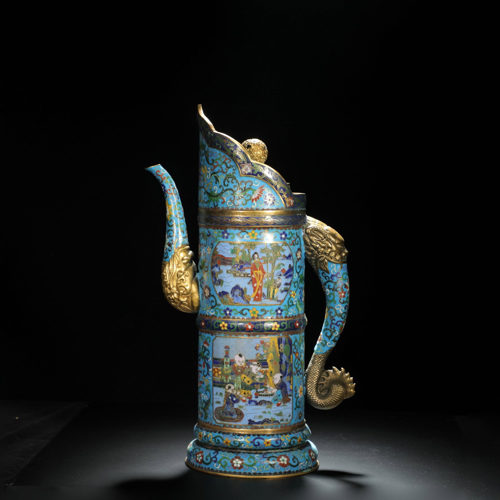 Cloisonne Enamel Domu Hu (1 of 14)