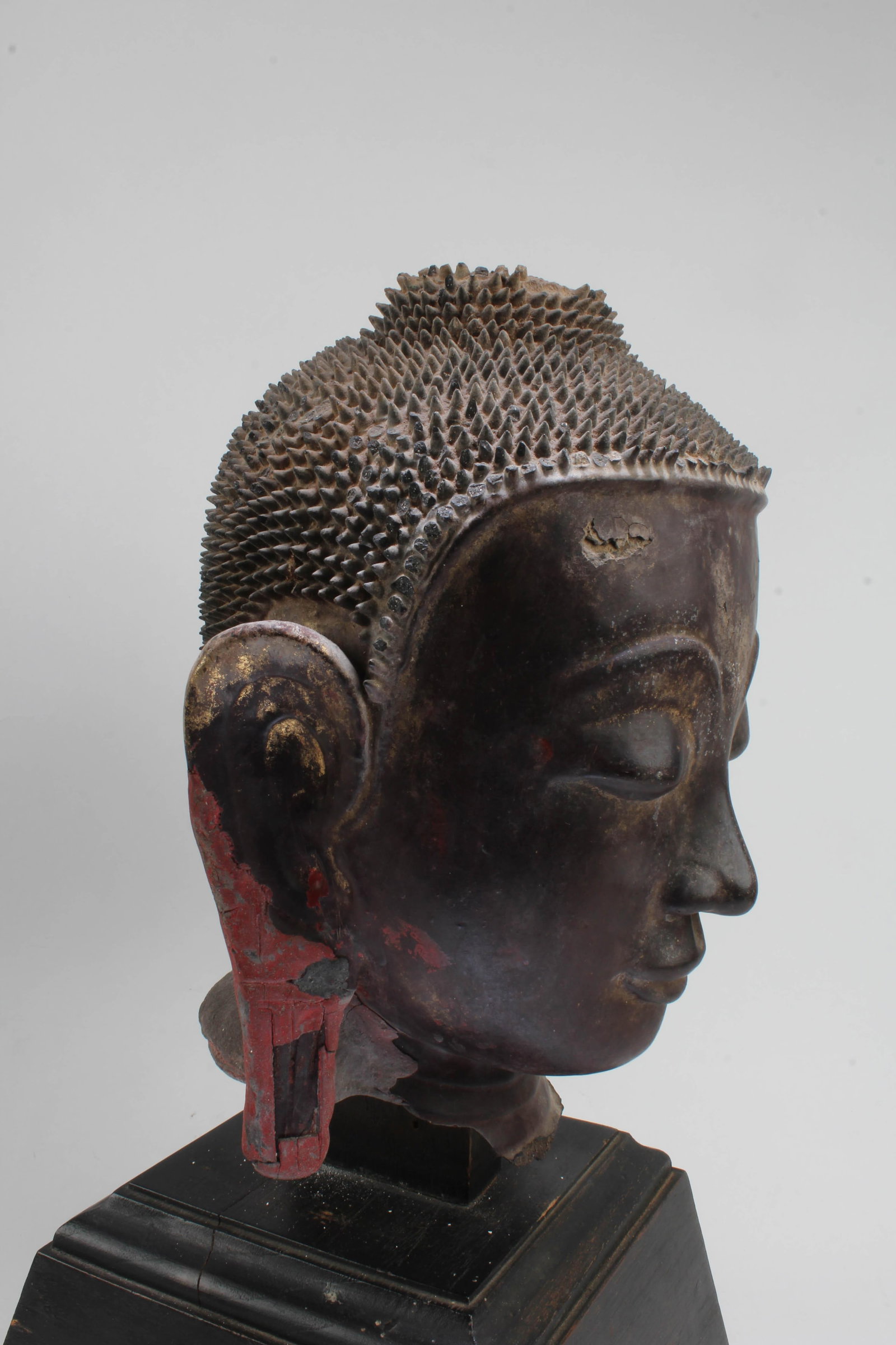 A Clay Buddha Head - 3