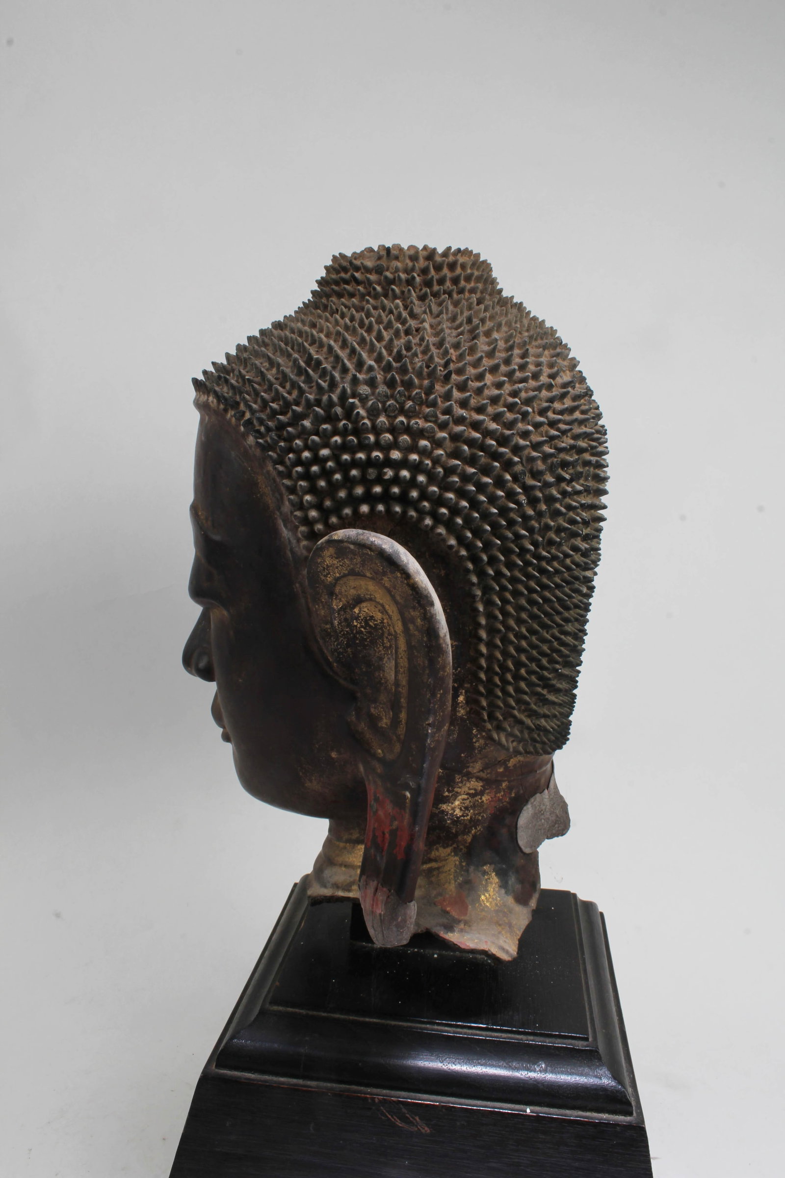 A Clay Buddha Head - 7