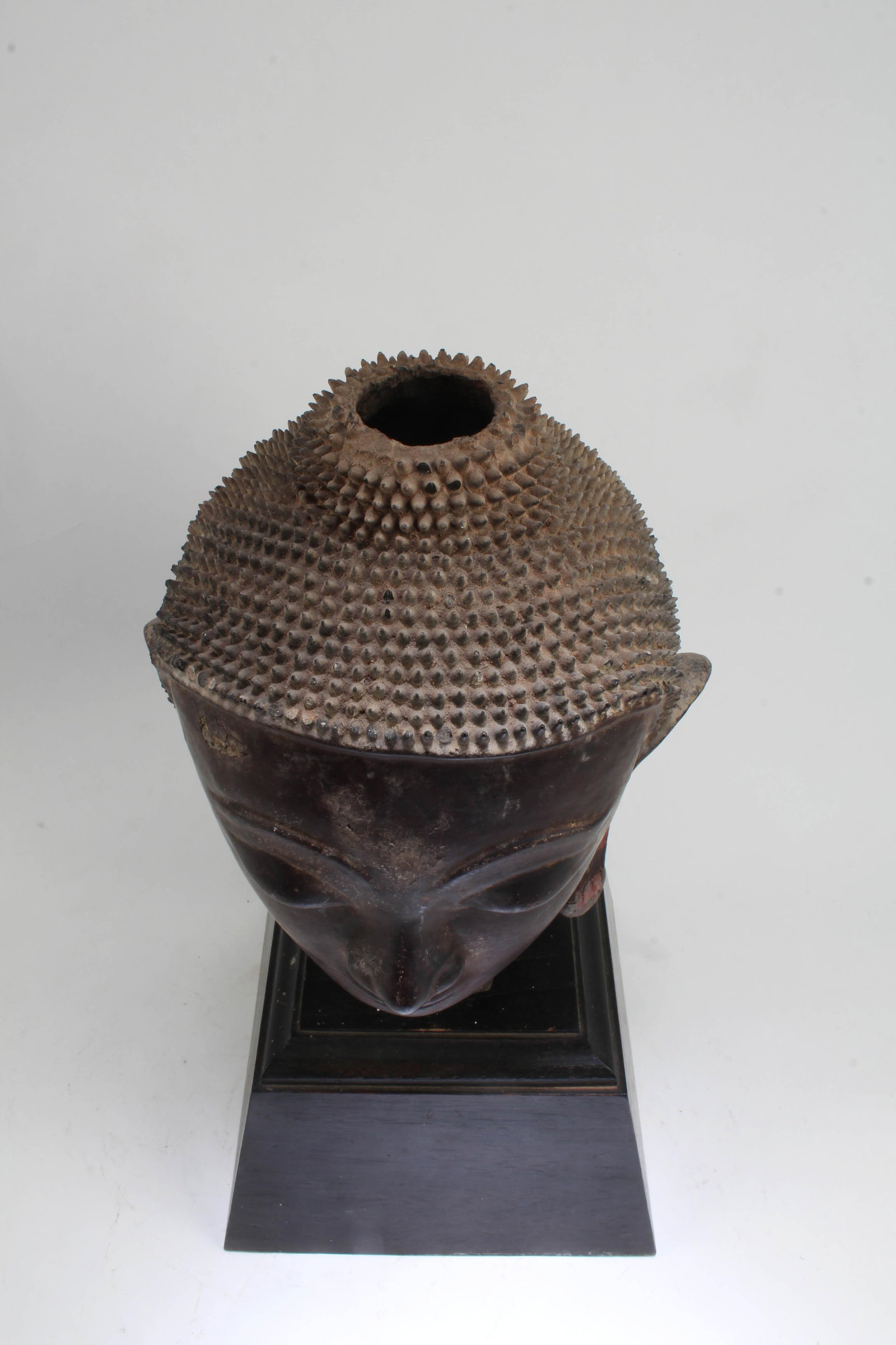 A Clay Buddha Head - 8