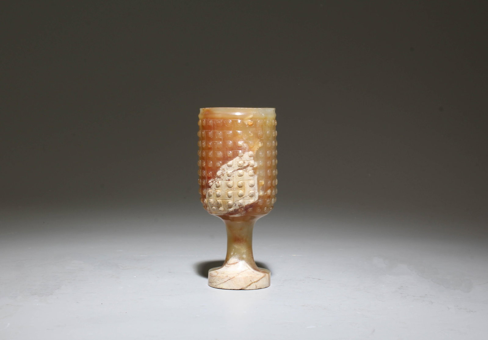 A Carved Jade Wine Cup (1 of 4)