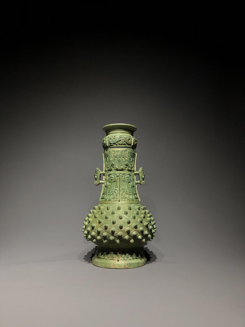 A Bronze Tapir-Form Vessel: A Bronze Tapir-Form Vessel. Dimensions: 7.87in x 7.87in x 14.17in Weight: 15.87lbs.