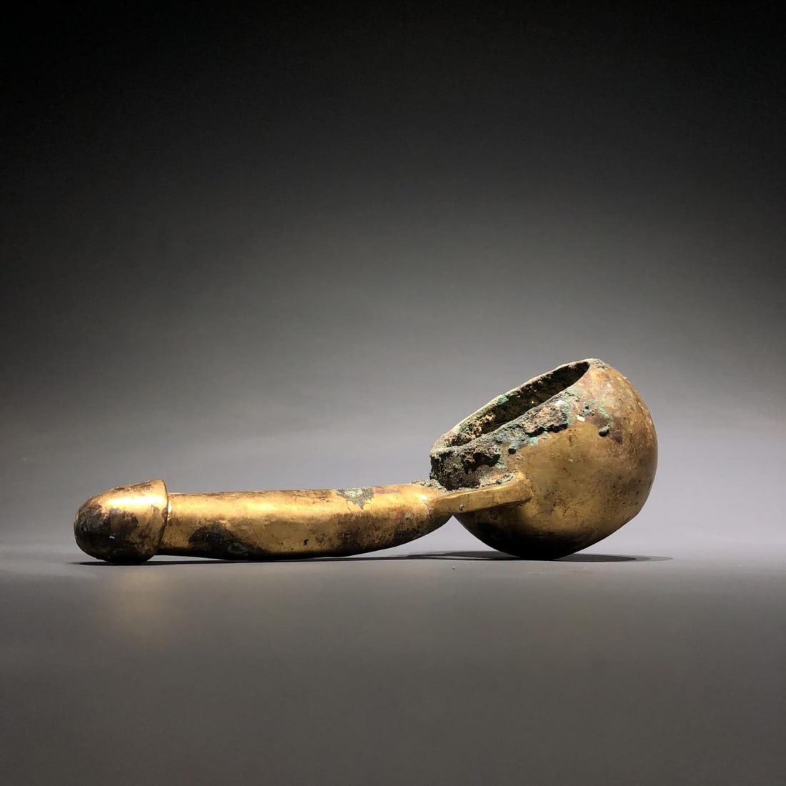 A Bronze Gilt Spoon - 3